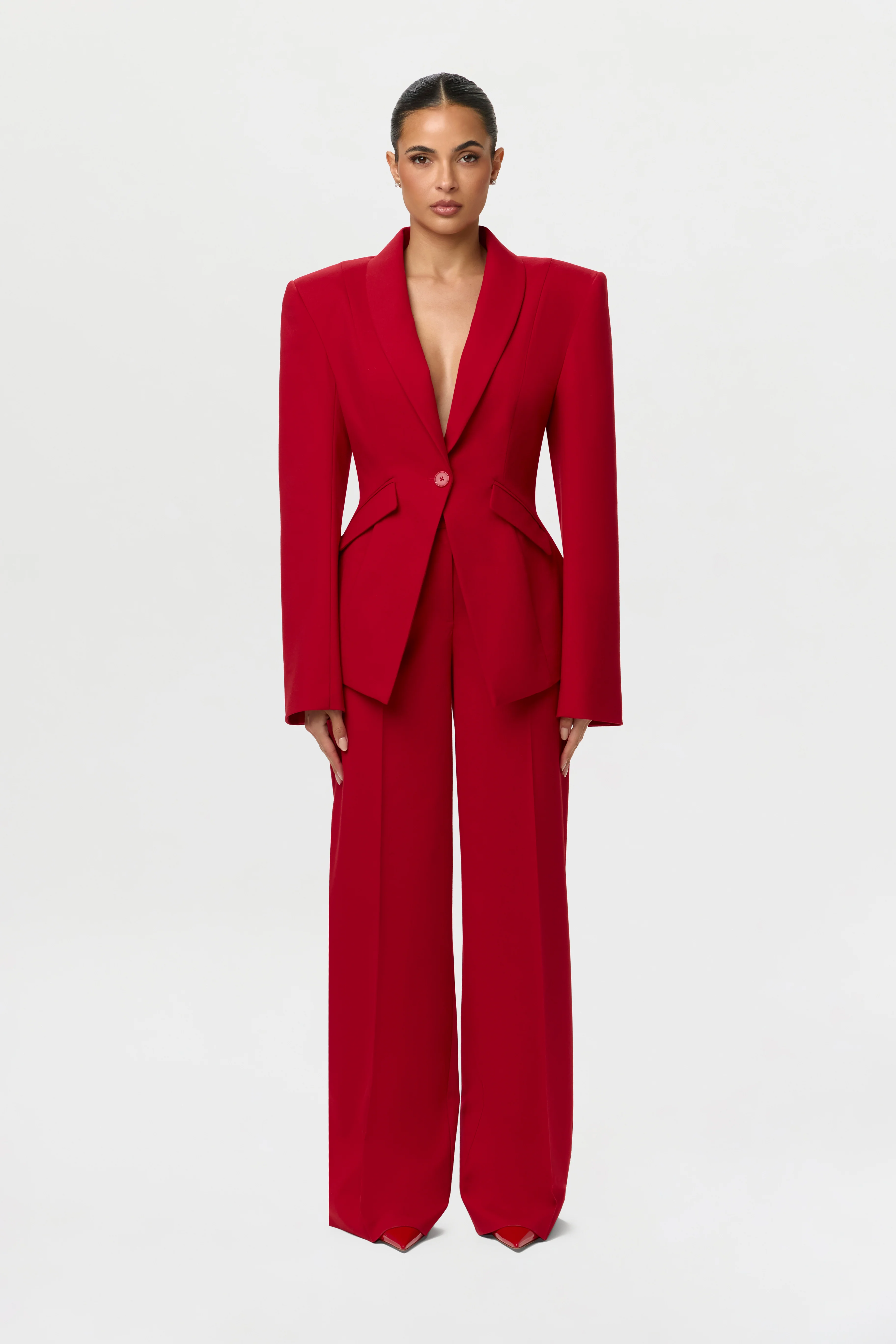 Suiting Seam Wideleg Pants