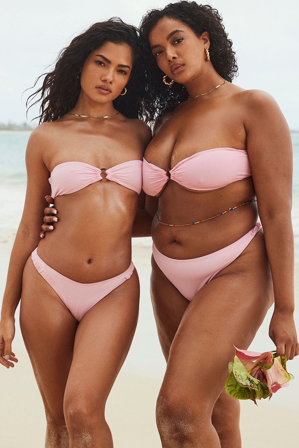 Blossom Ruched Bikini Bottom