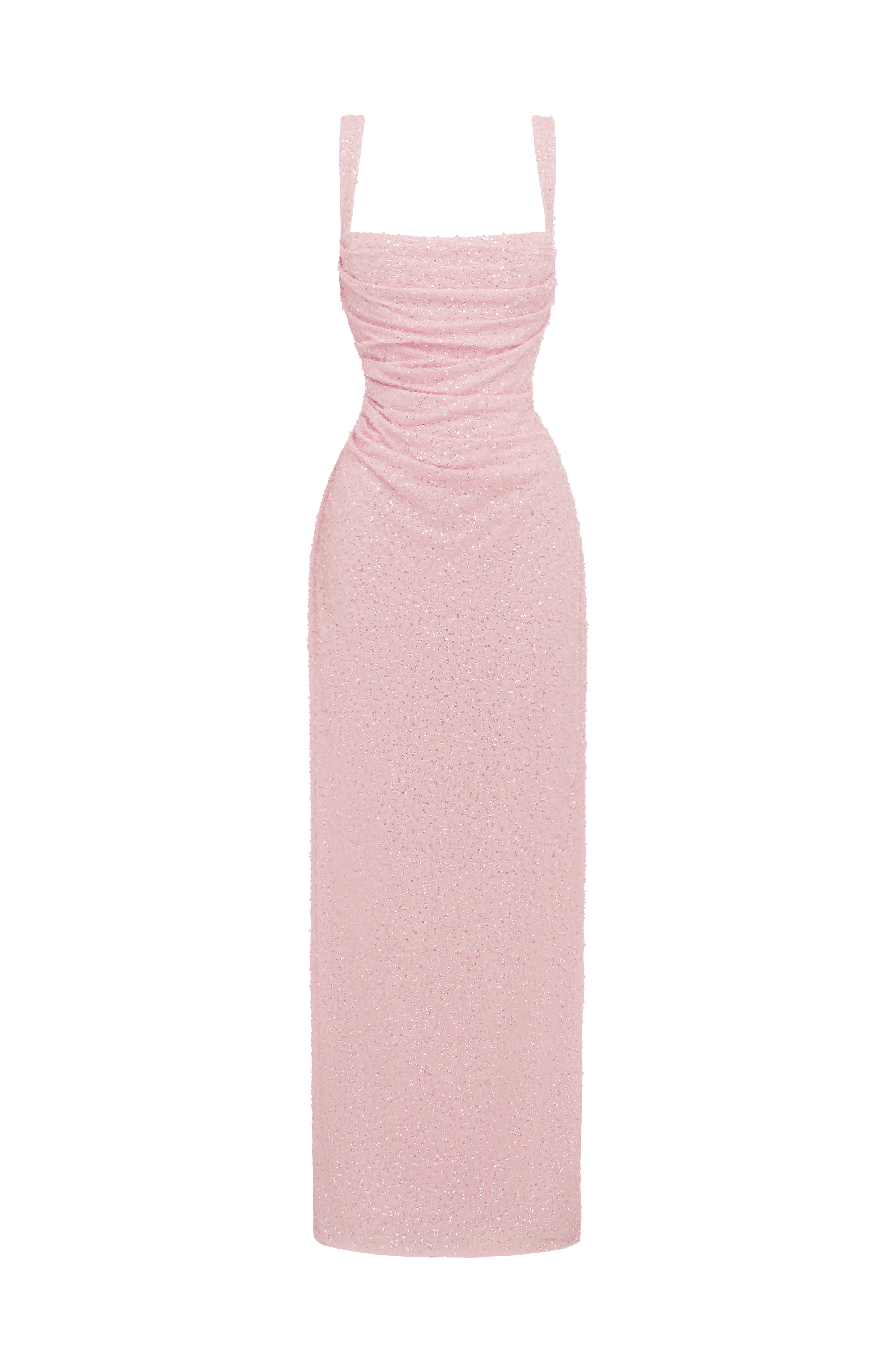 Calanthe Maxi Dress - Blush Sparkle