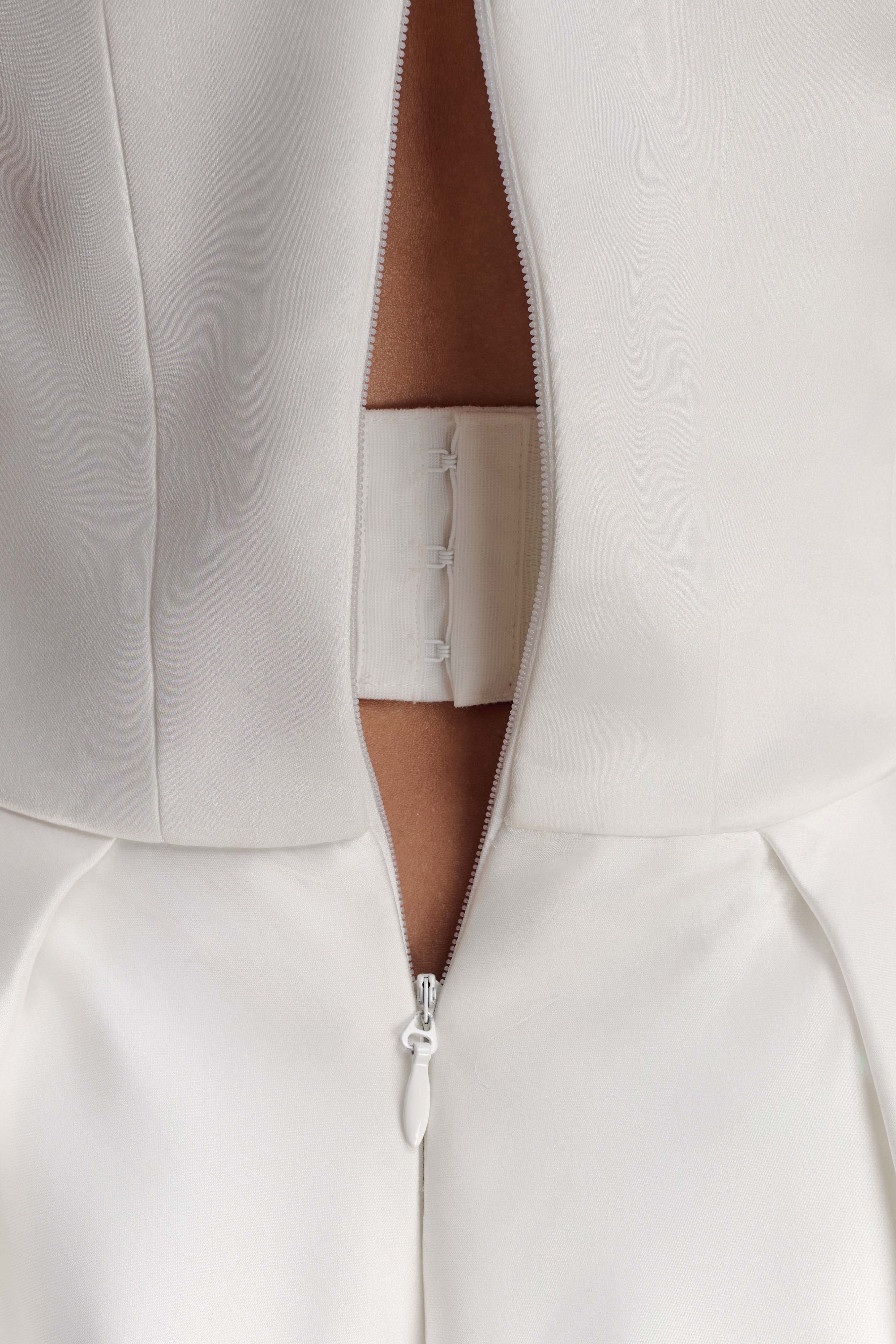 Willow-Off-Shoulder-Satin-Maxi-Gown-White