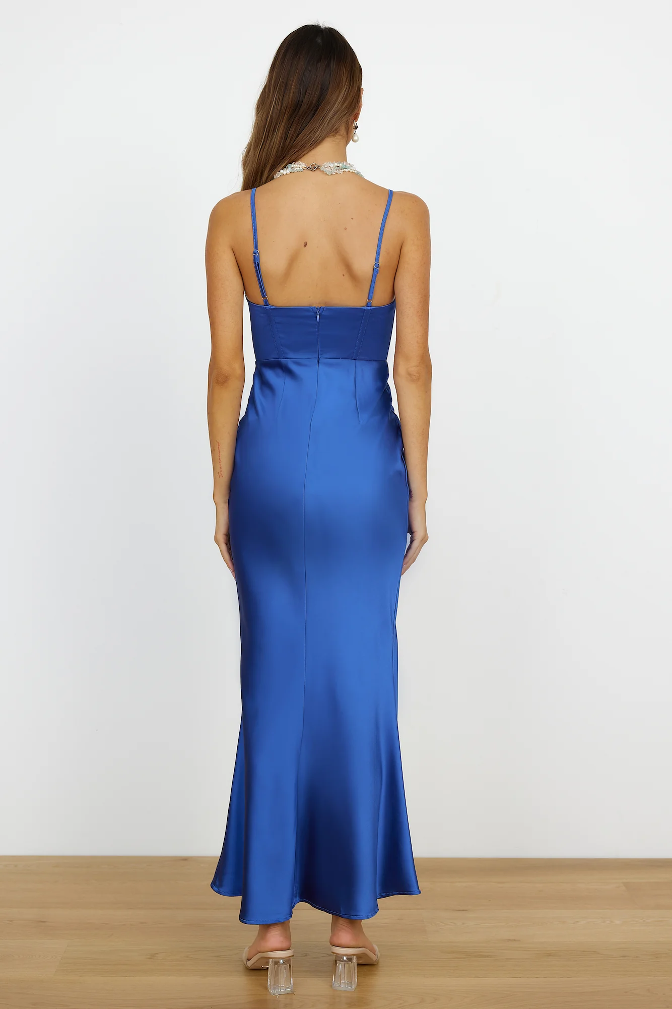 Lucky Moments Maxi Dress Blue