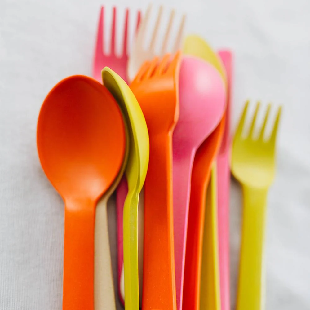 Vogeelle Reusable Cutlery Set - Rose