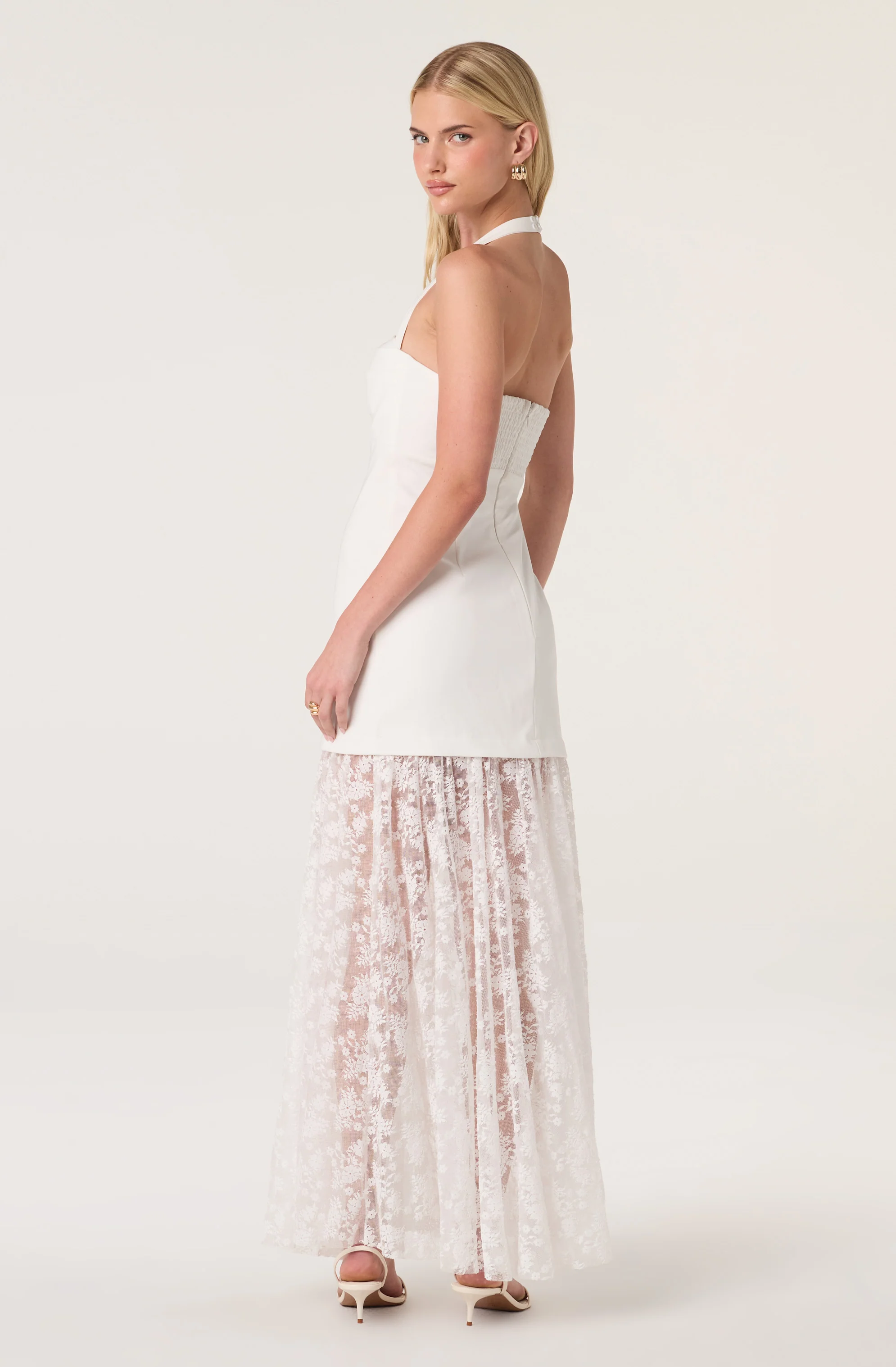 Mandy Halter Mixed Media Dress