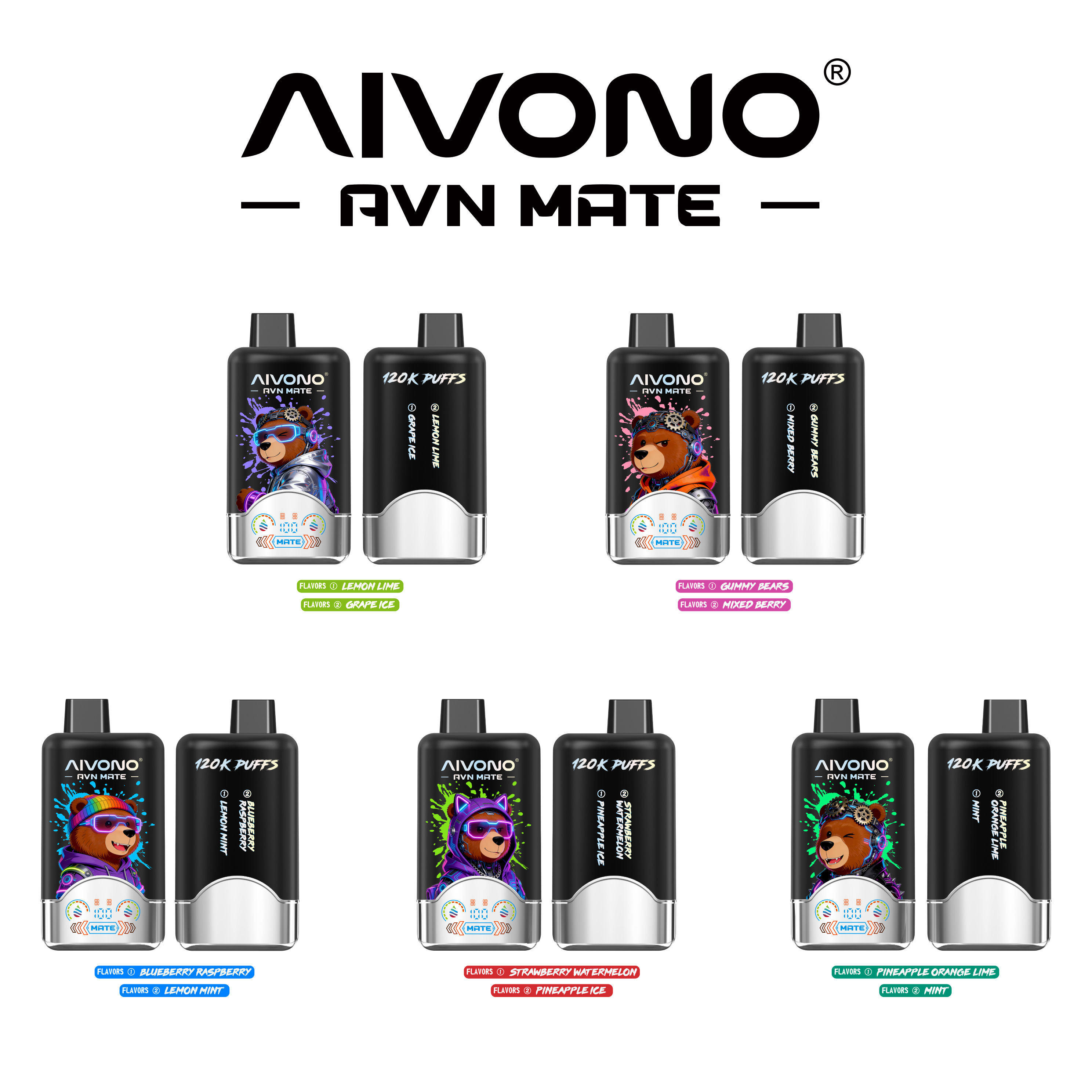 🎉NeuEingetroffen 🎉AIVONO AVN MATE 120000 PUFFS (5 % Nikotingehalt)