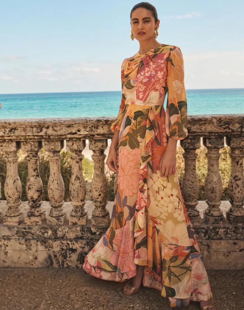 Ophelia Ruffle Gown