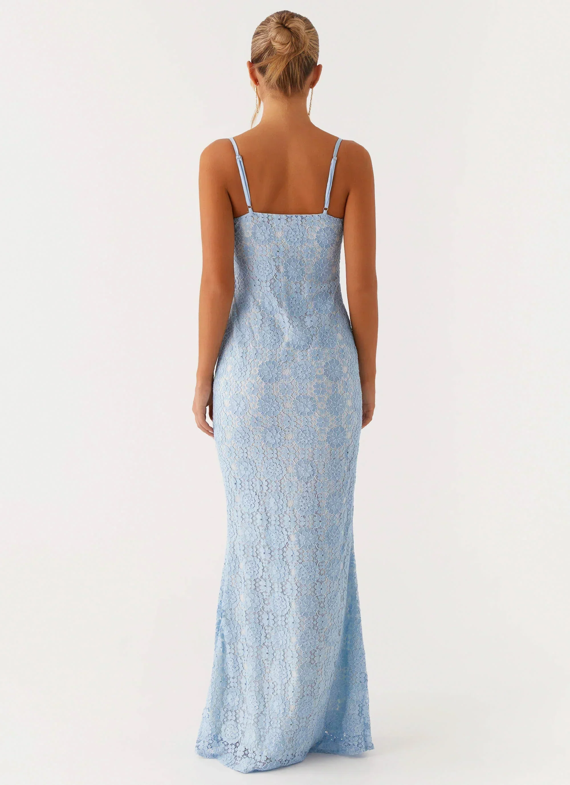 Sonia Maxi Dress - Blue - luluinthesky