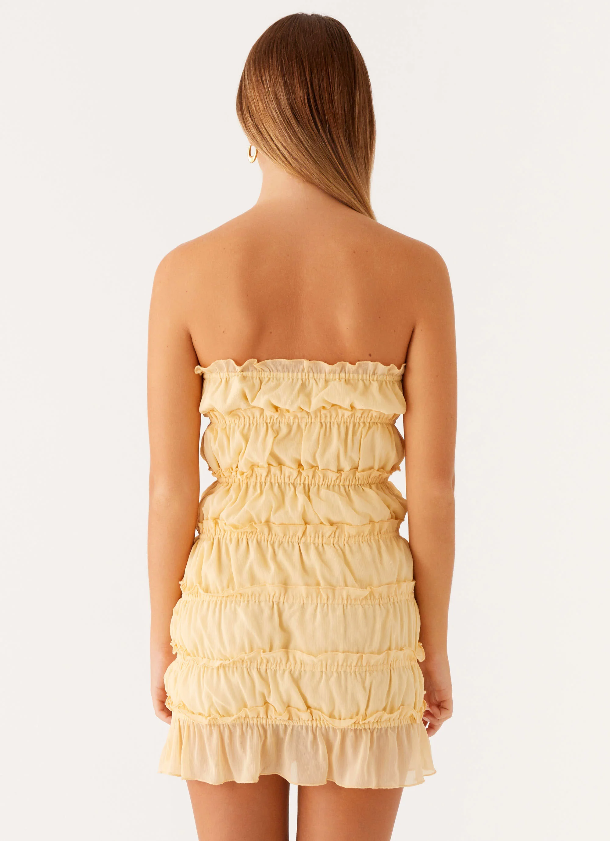Kylan Mini Dress - Apricot