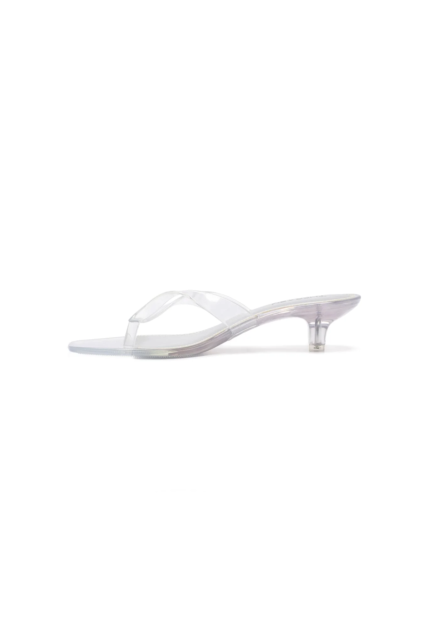 Jellyz Heels Clear - luluinthesky