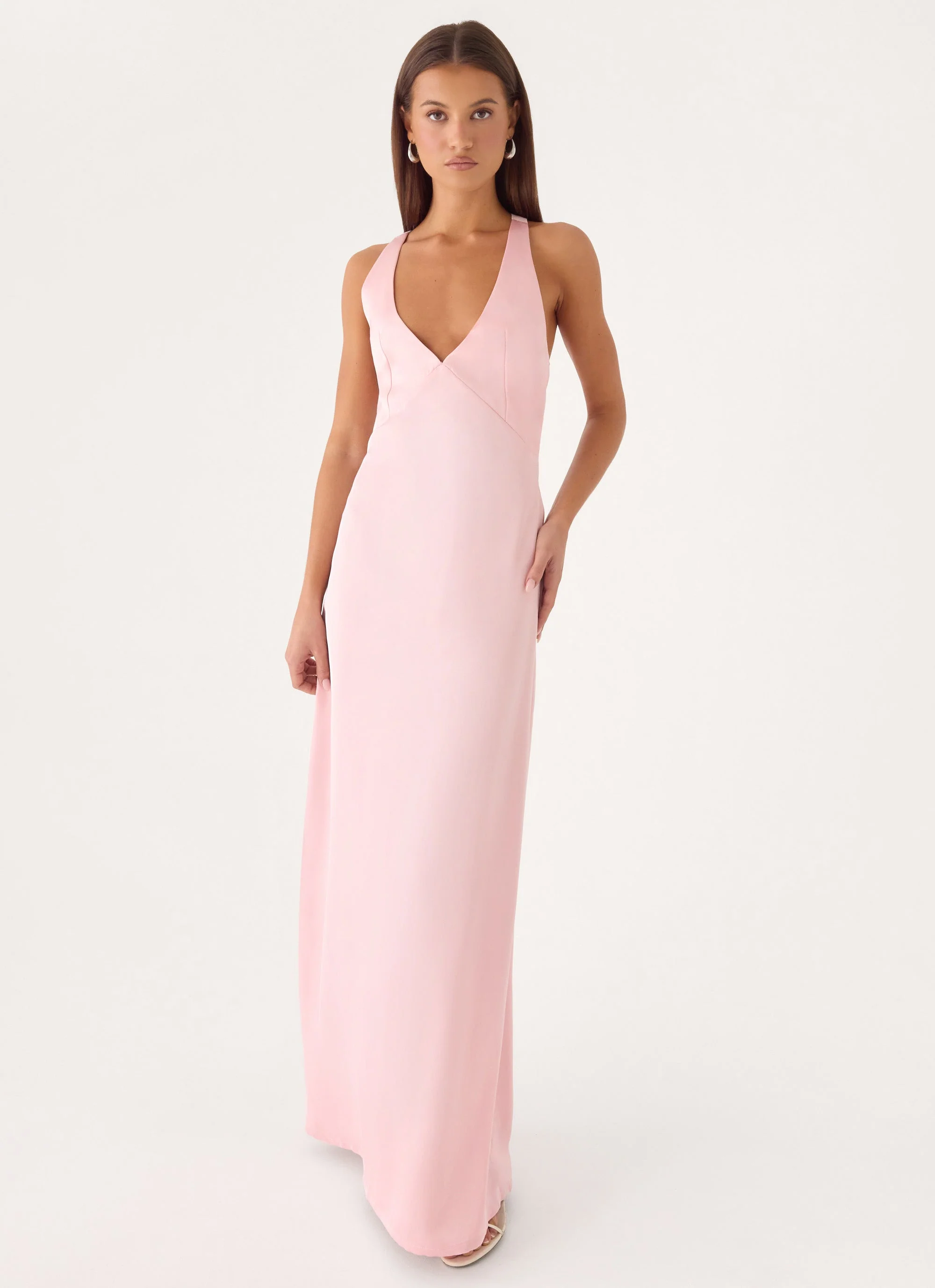 Darcee Maxi Dress - Pink - luluinthesky