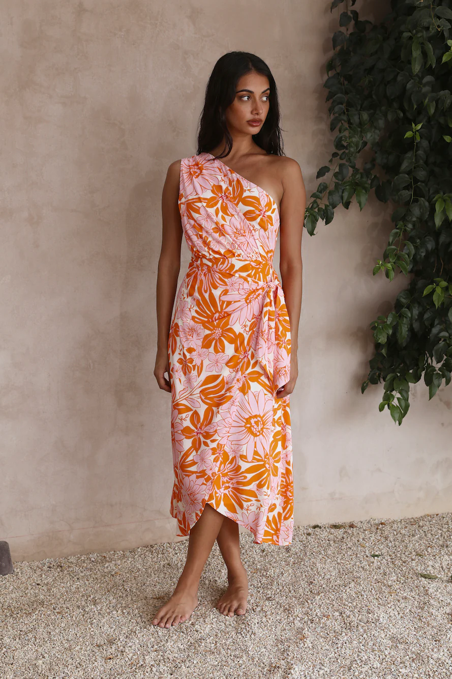 Blackbird Maxi Dress Floral