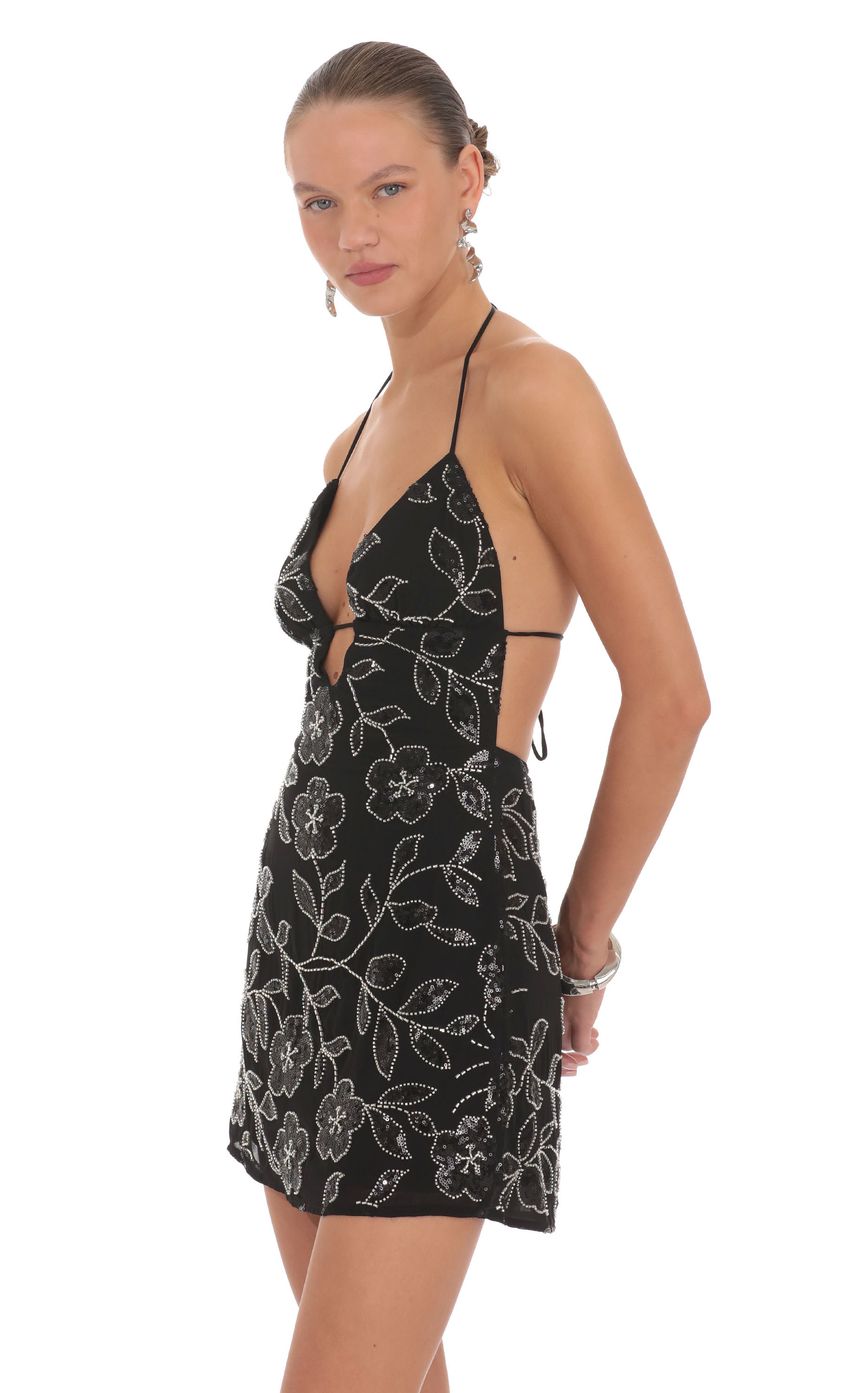 Simone Embellished Mini Dress