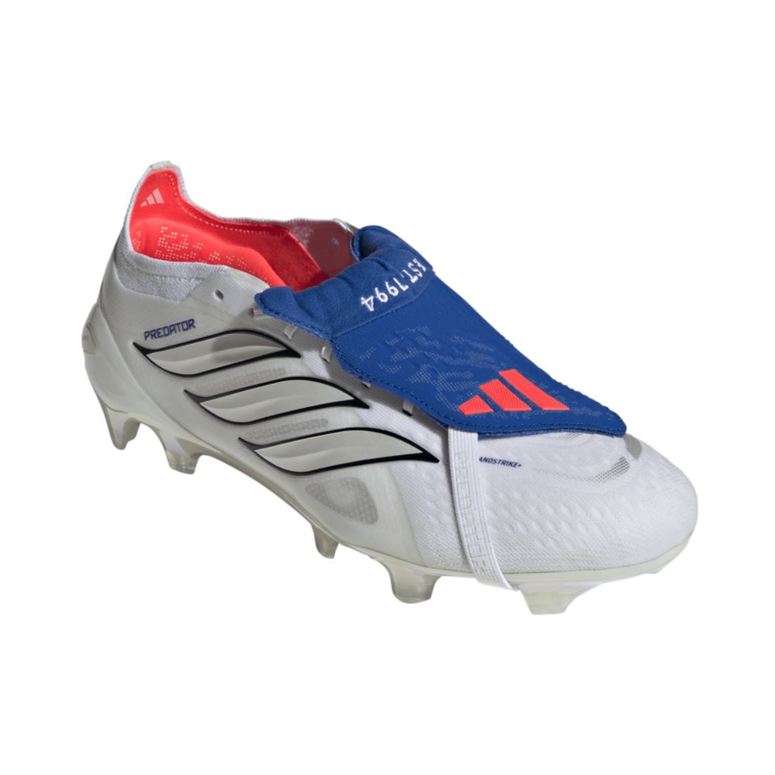 ADIDAS Predator Elite Fold-Over Tongue FG (Firm Ground) Men's Football Boots White JS0376