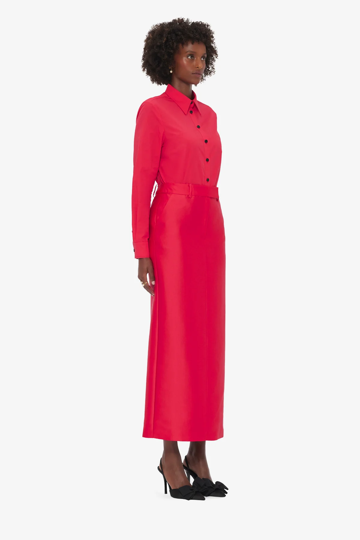 Eve Maxi Skirt - Rosa