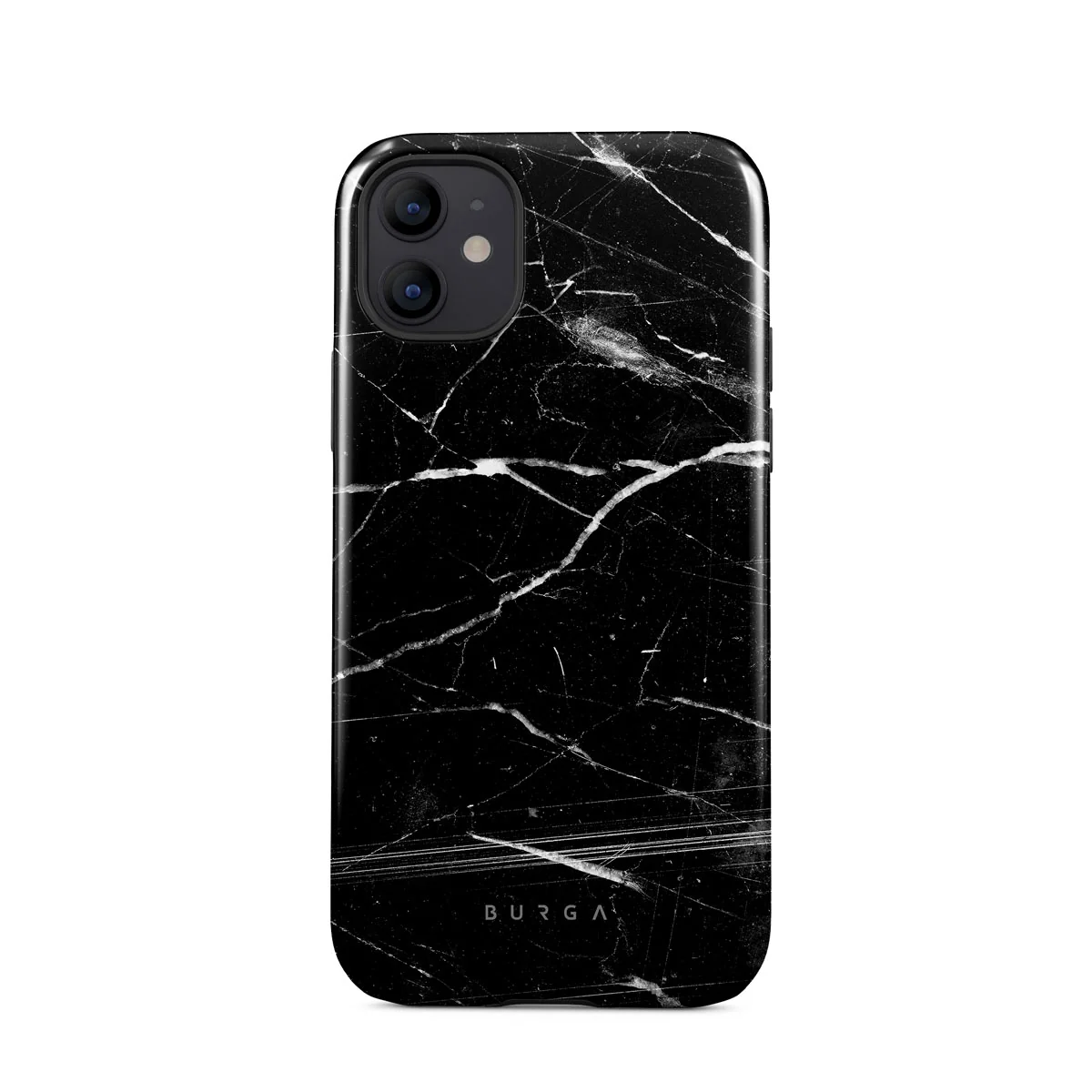 Noir Origin - Black Marble iPhone 12 Mini ケース