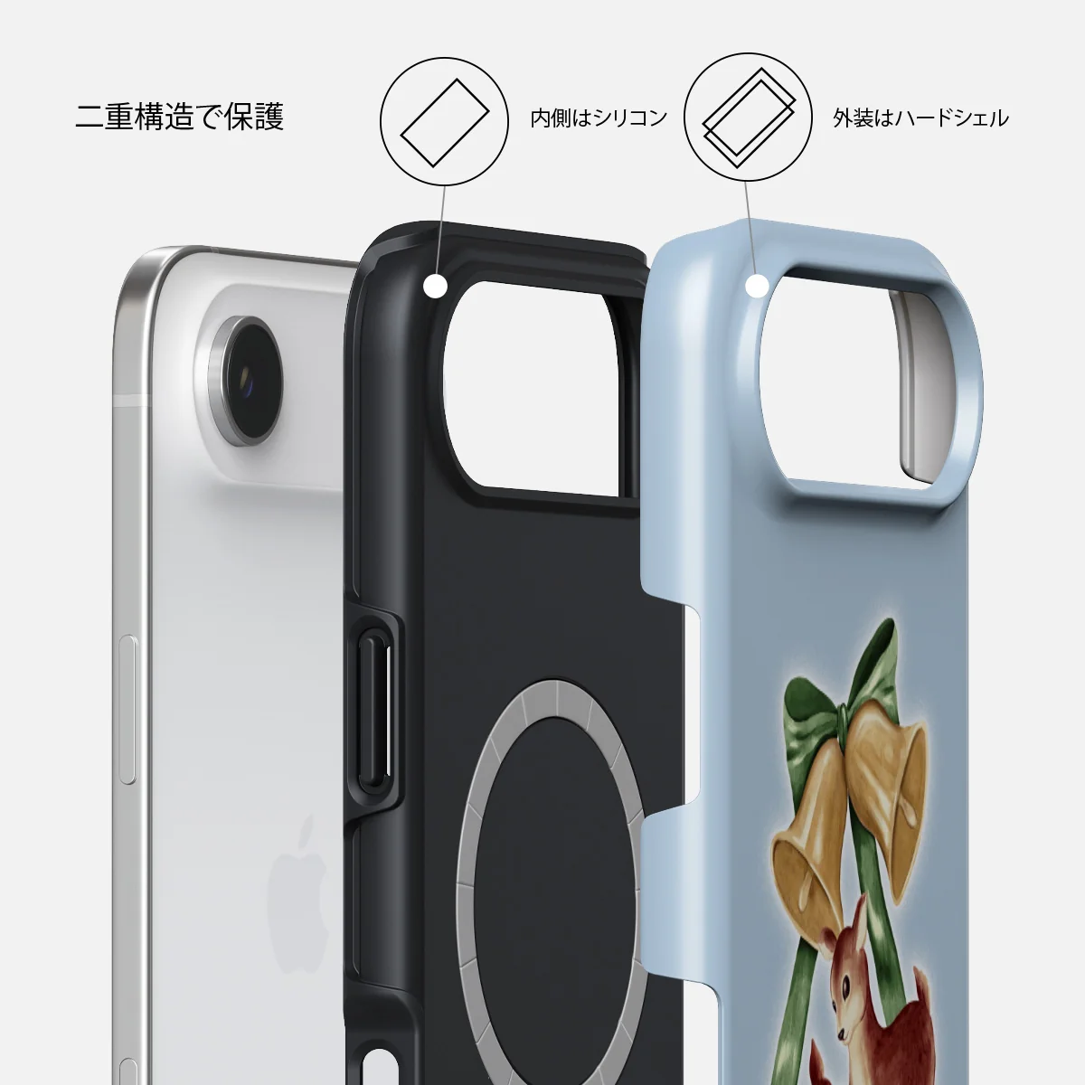 Baby Rudolph - iPhone Air ケース