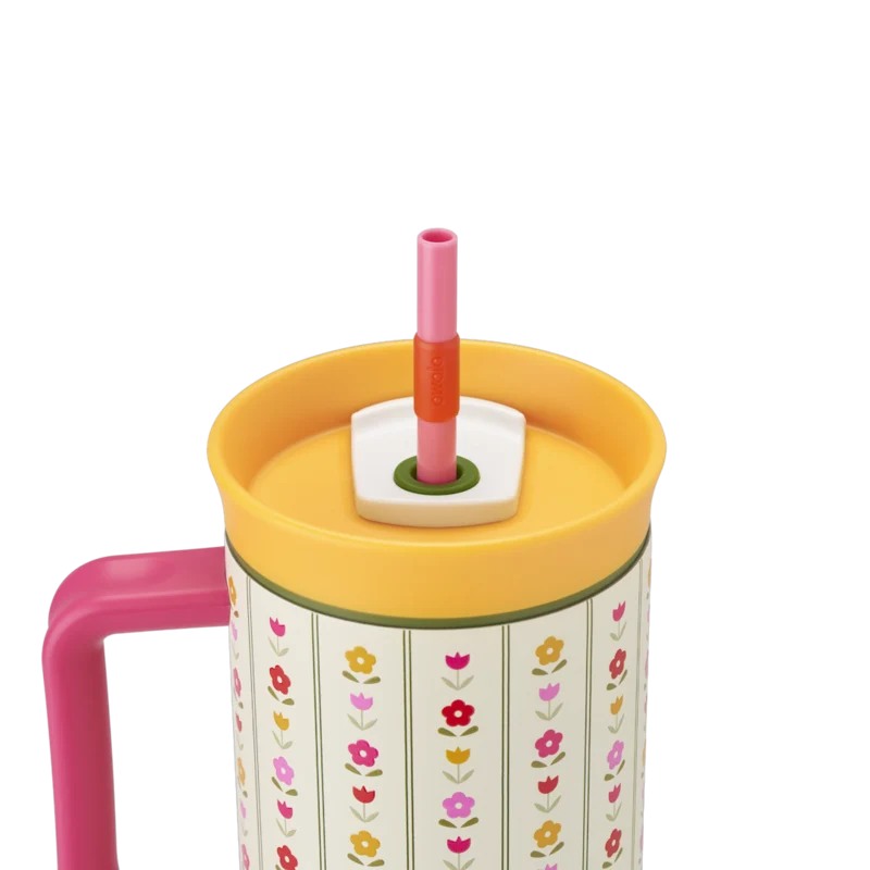 Owala 40oz Tumbler  Flower Crown