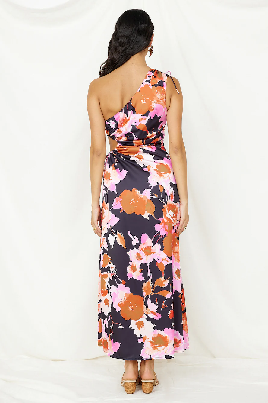 Meet Me Later Maxi Dress Black