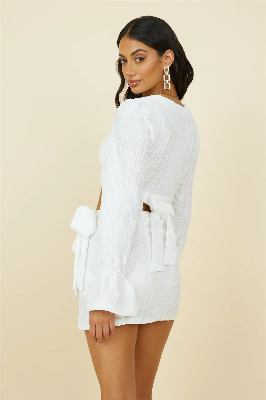 Holiday Feels Top White