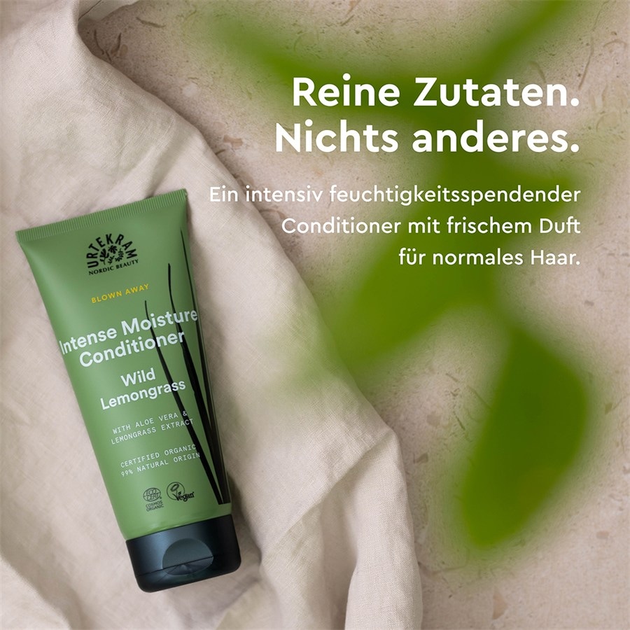 Urtekram Wild Lemon Grass Odżywka intensywnie nawilżająca