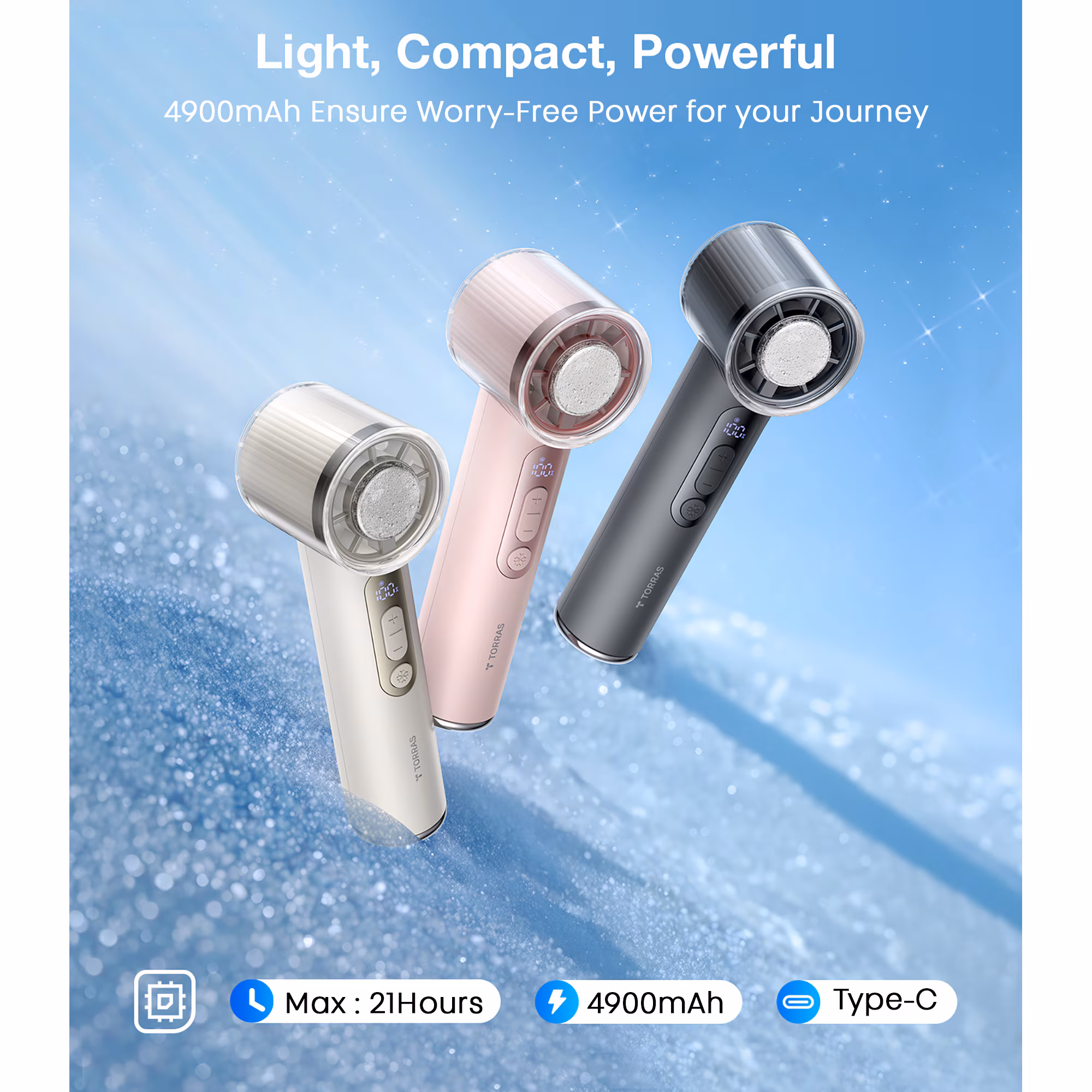 TORRASCoolify Iva Handheld Fan 2026