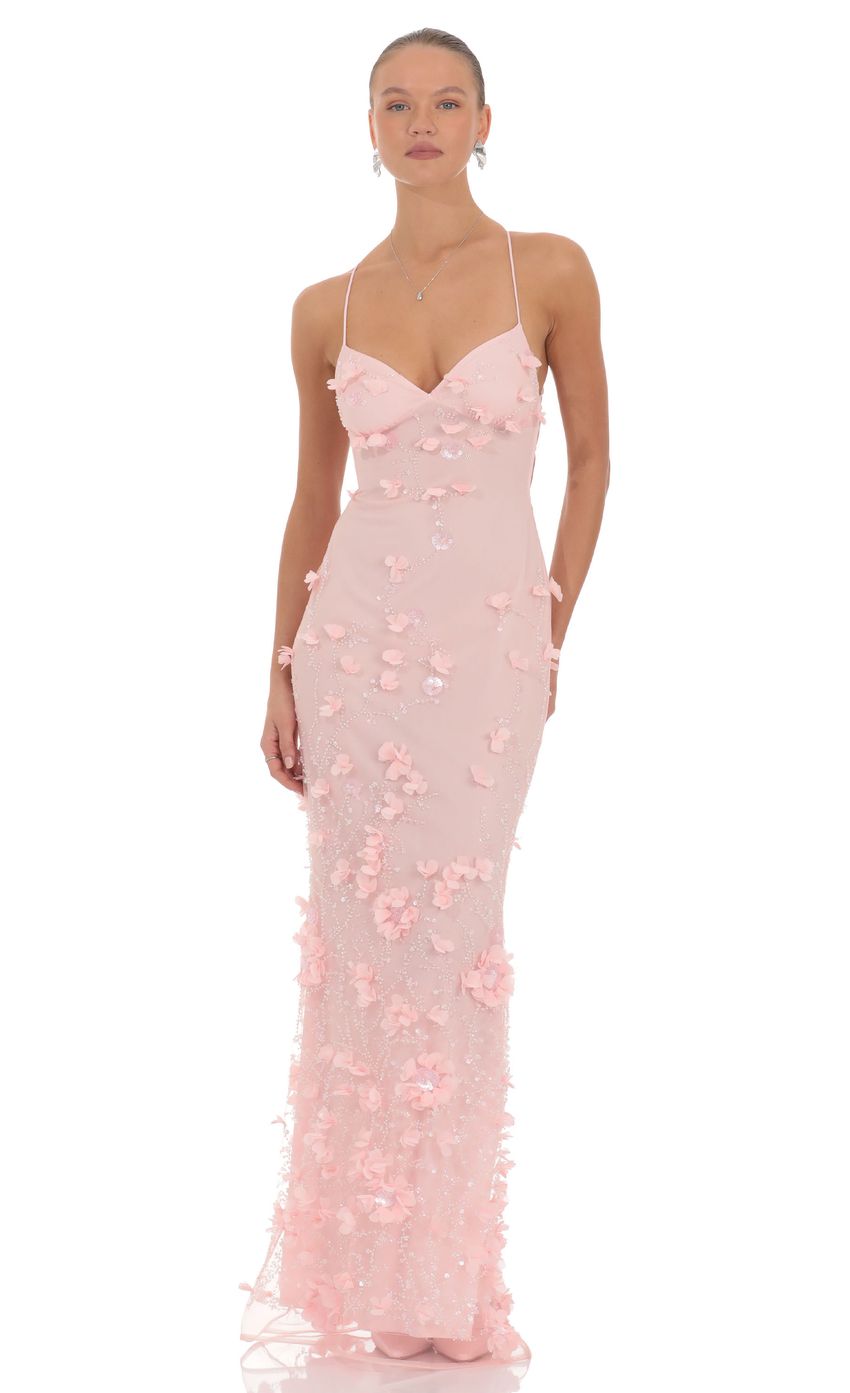 Lioréa Embellished Maxi Dress