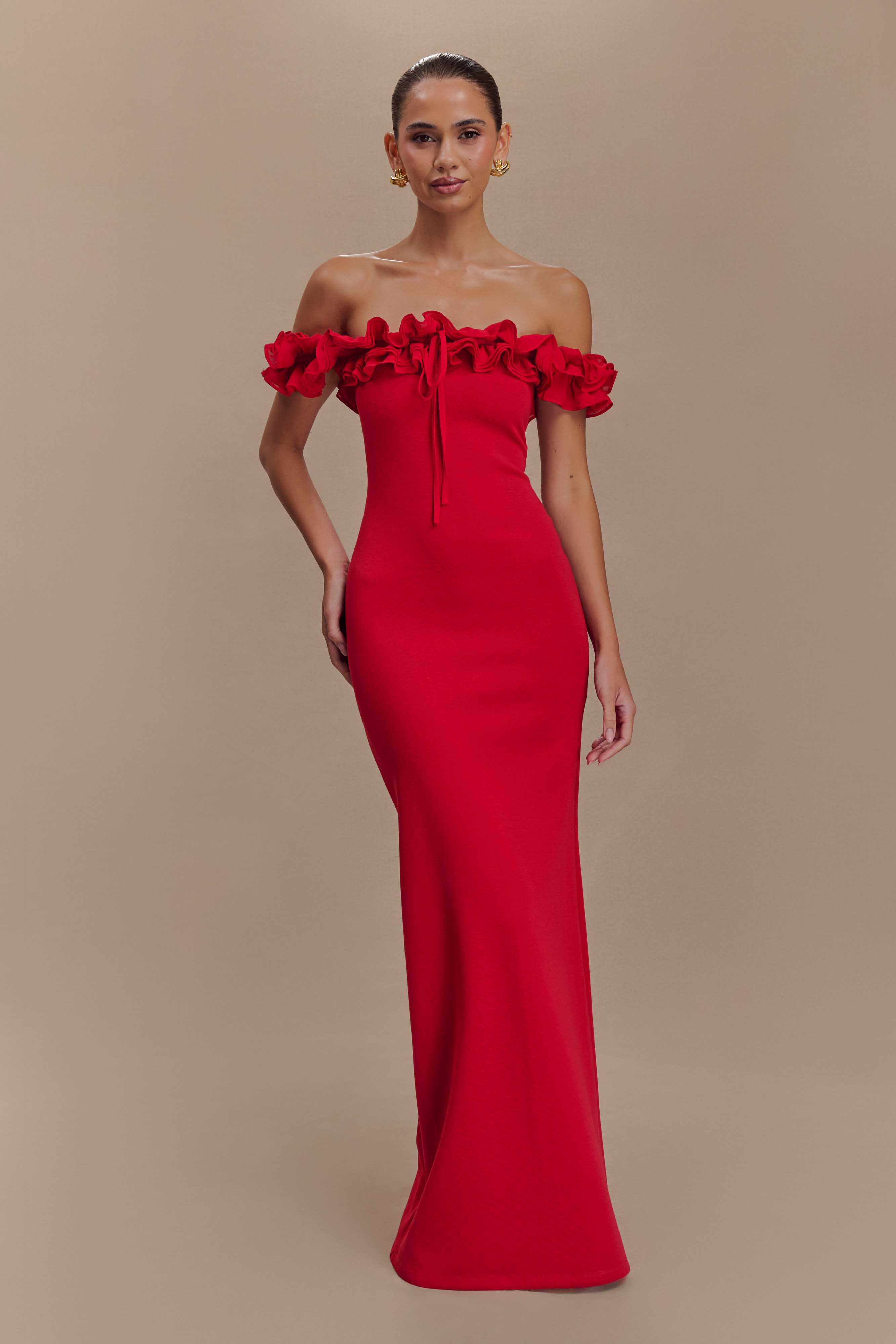 Nova-Ruffle-Off-Shoulder-Maxi-Dress-Ruby