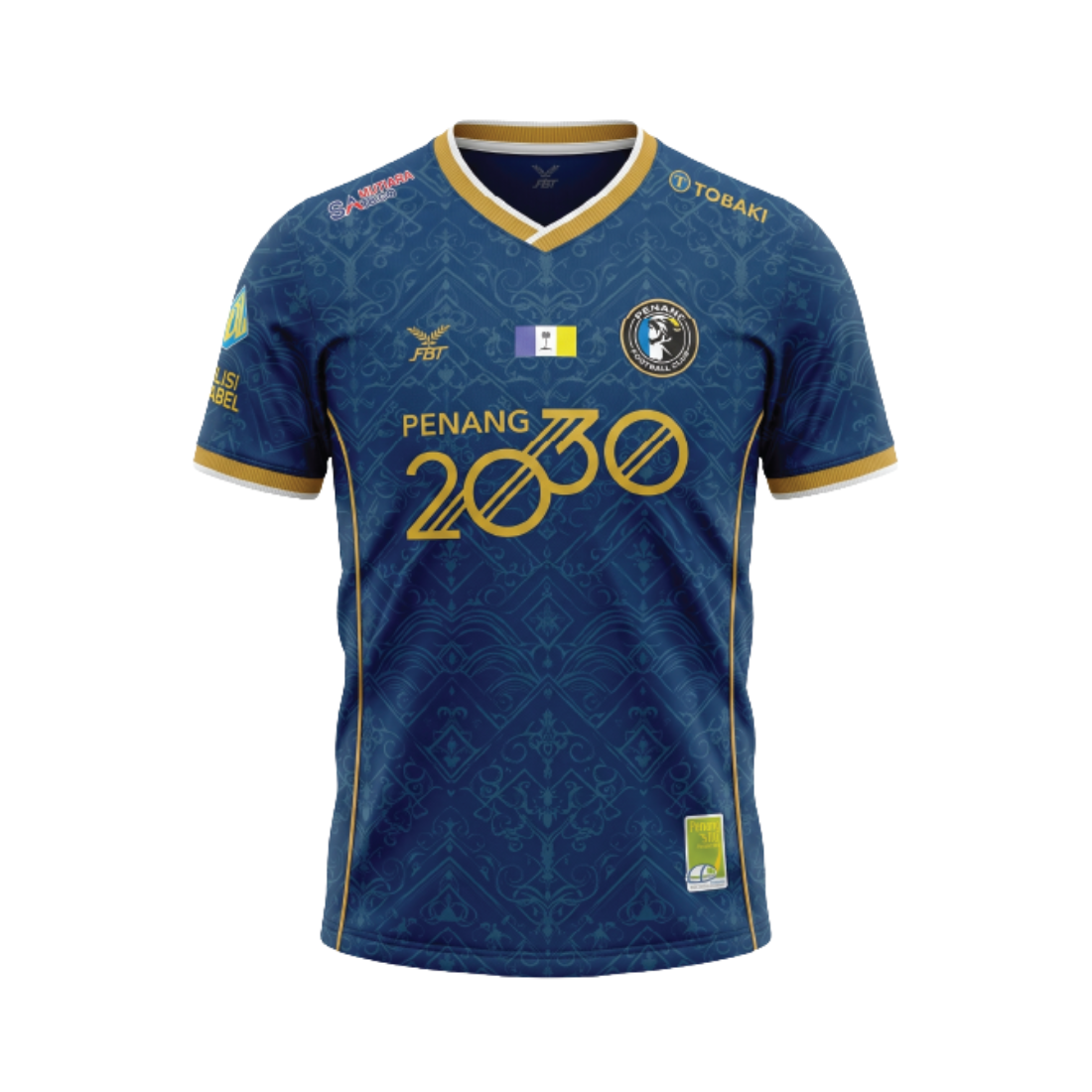 FBT Penang FC 26/27 Home Men Replica Jersey Blue 19A299-NAVY