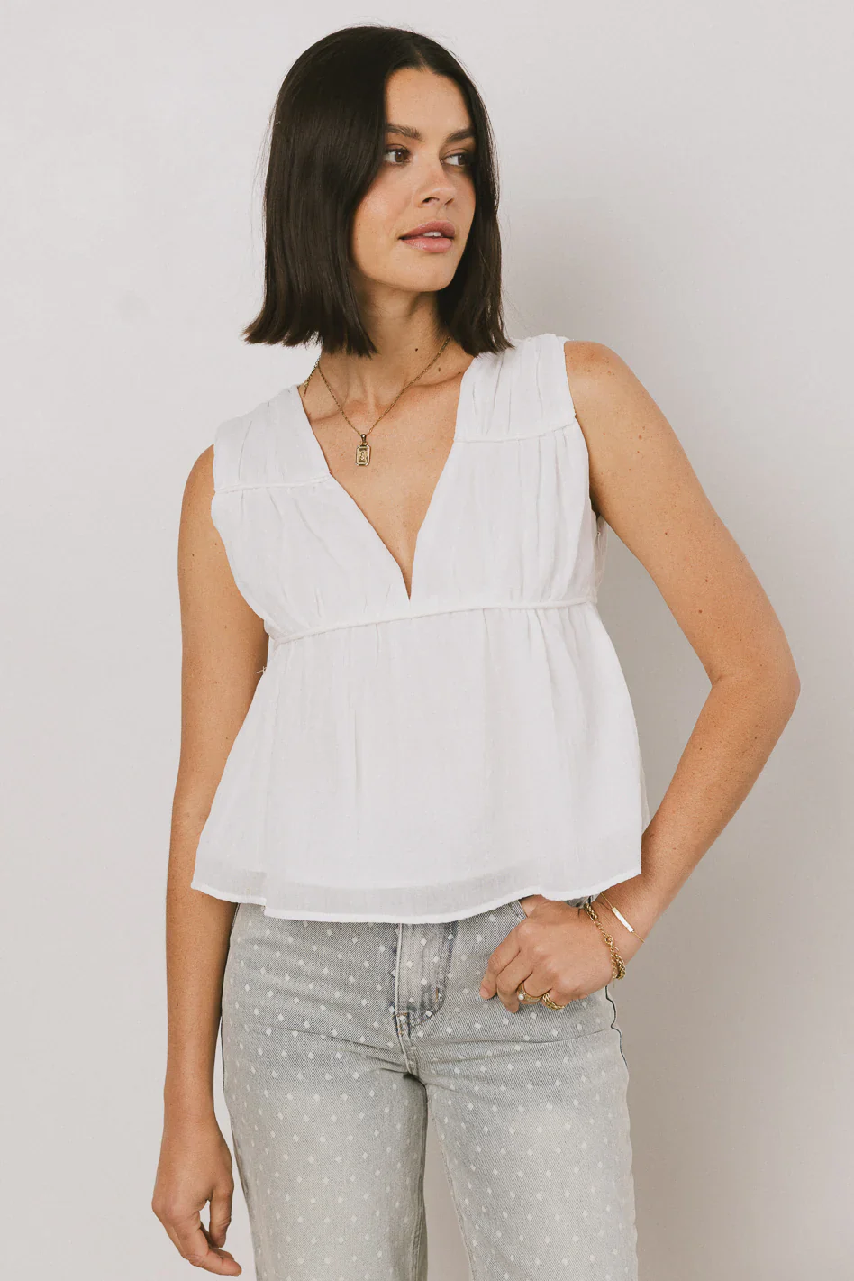 Ruth V-Neck Top