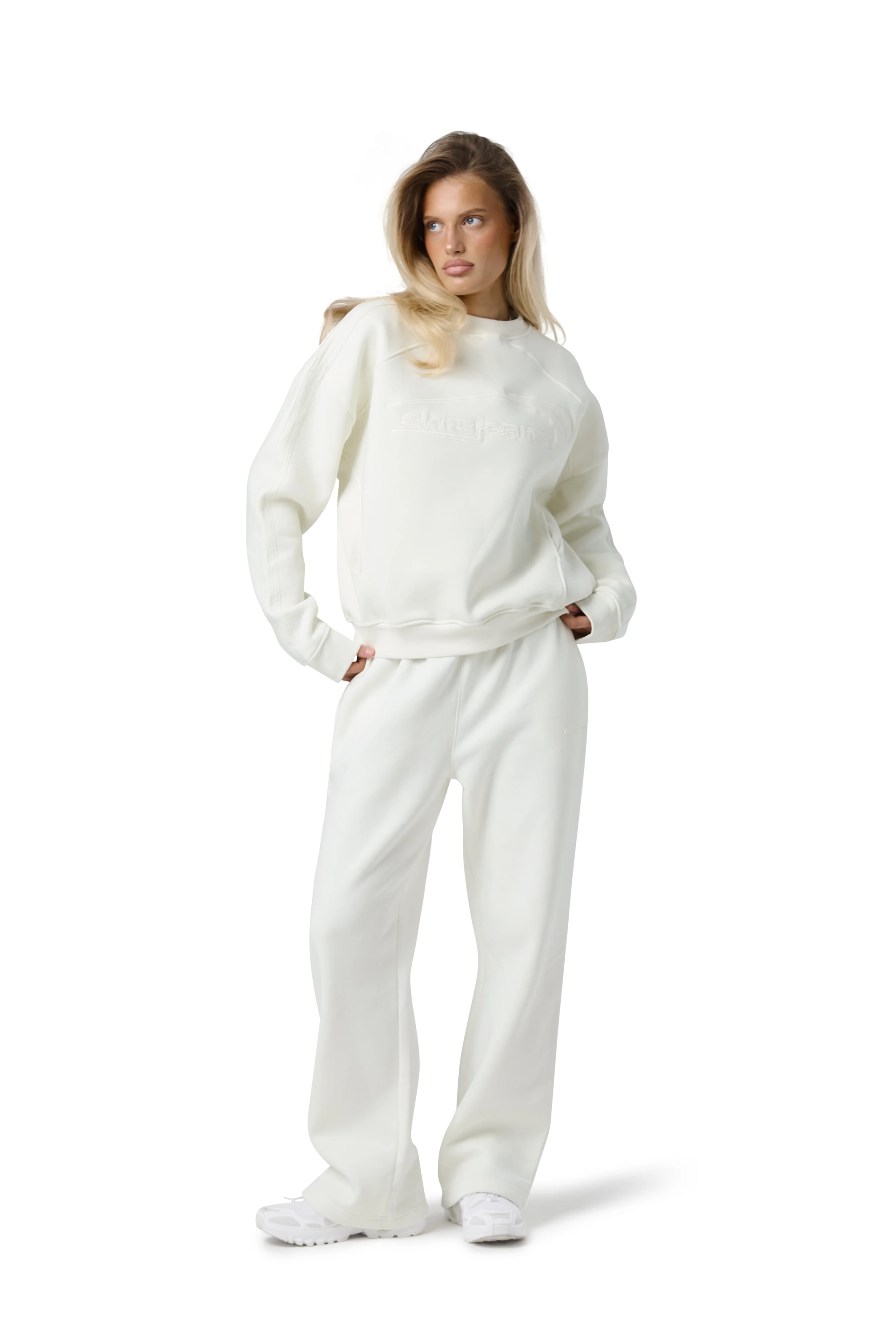 Series Sweatshirt in Cream Balm