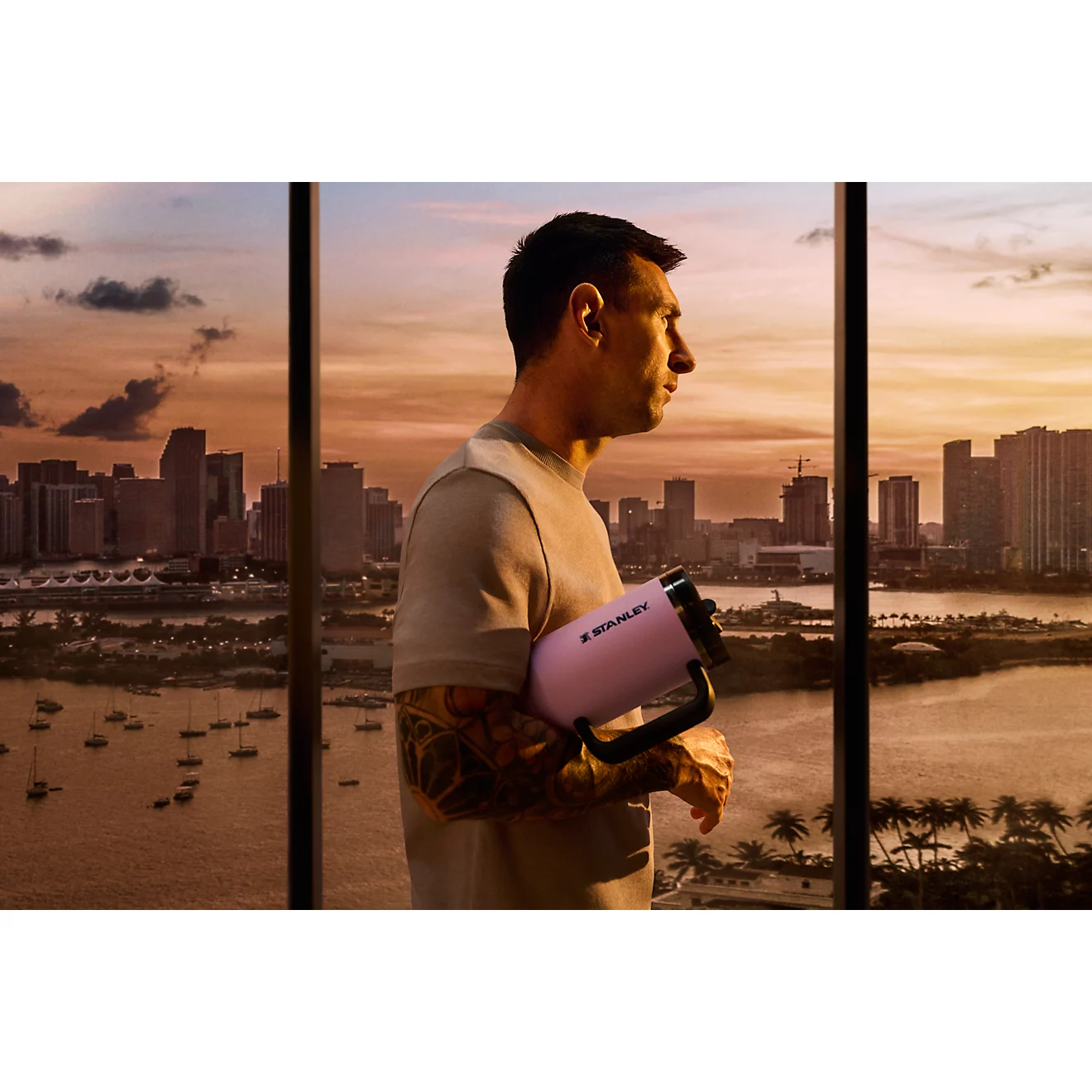 Stanley Quencher ProTour Flip Straw Messi GOAT 40 oz Tumbler