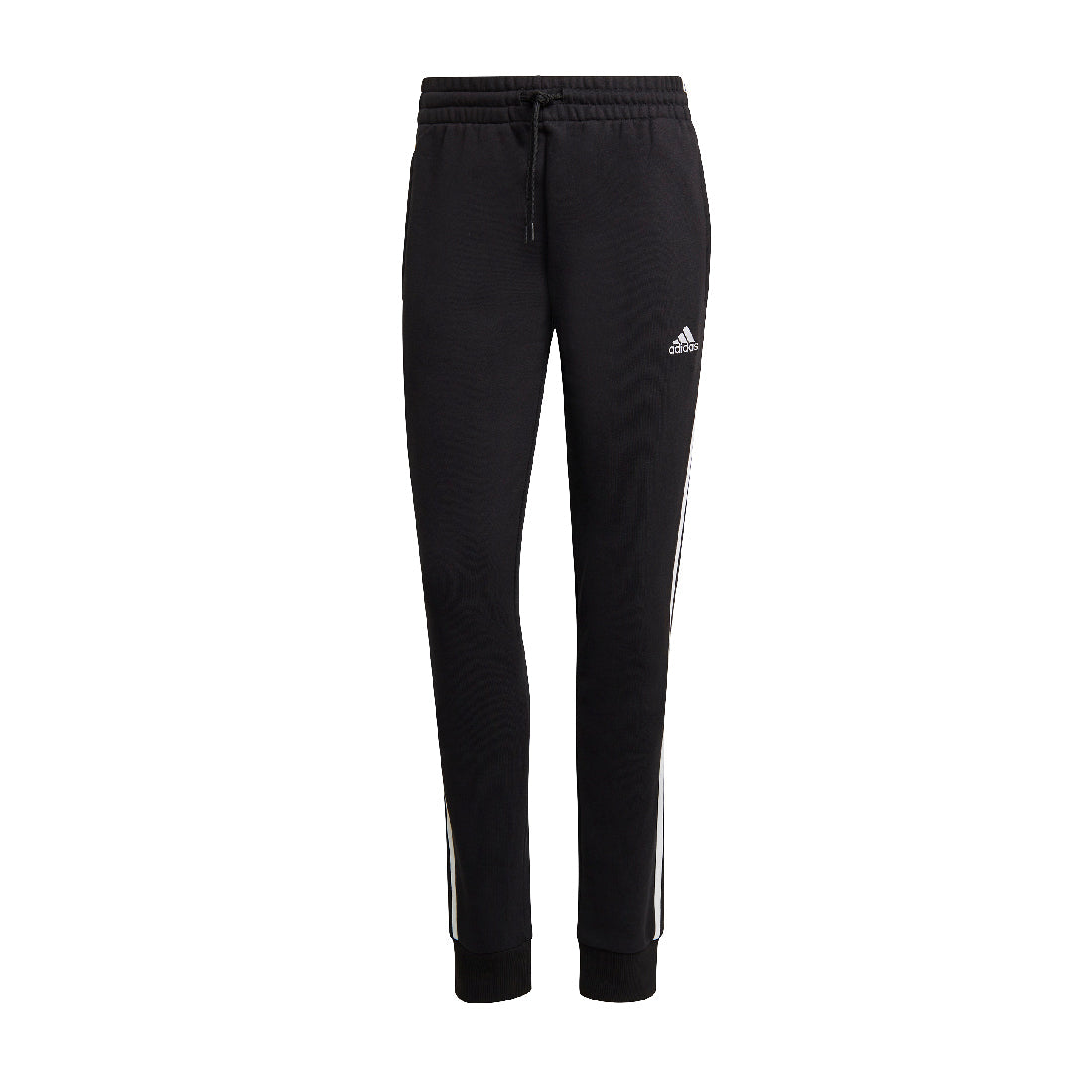 ADIDAS Women's Essentials 3-Stripes French Terry Cuffed PANTS