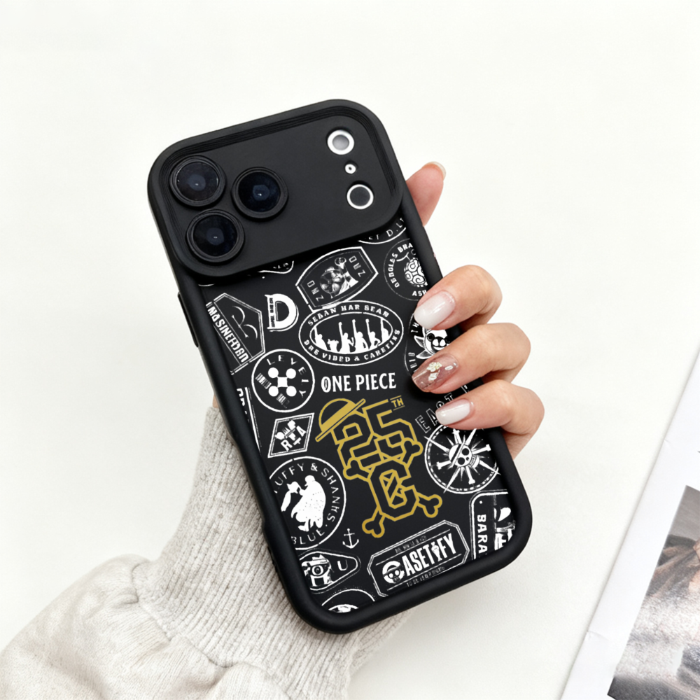 ONE PIECE 25th Chronicle Stamp Case (Matte Black)
