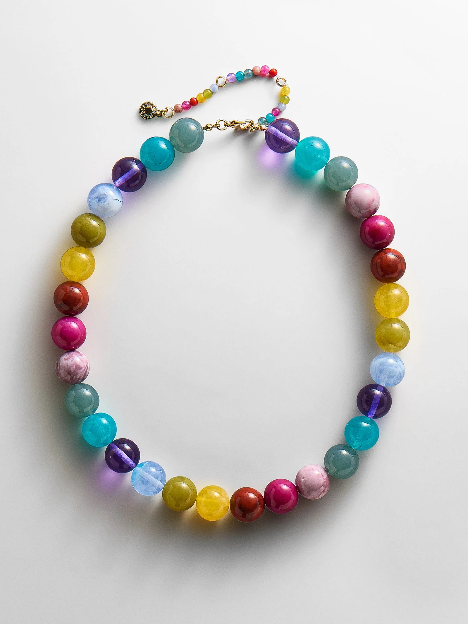 Mini Jane Beaded Necklace - Multi Bead