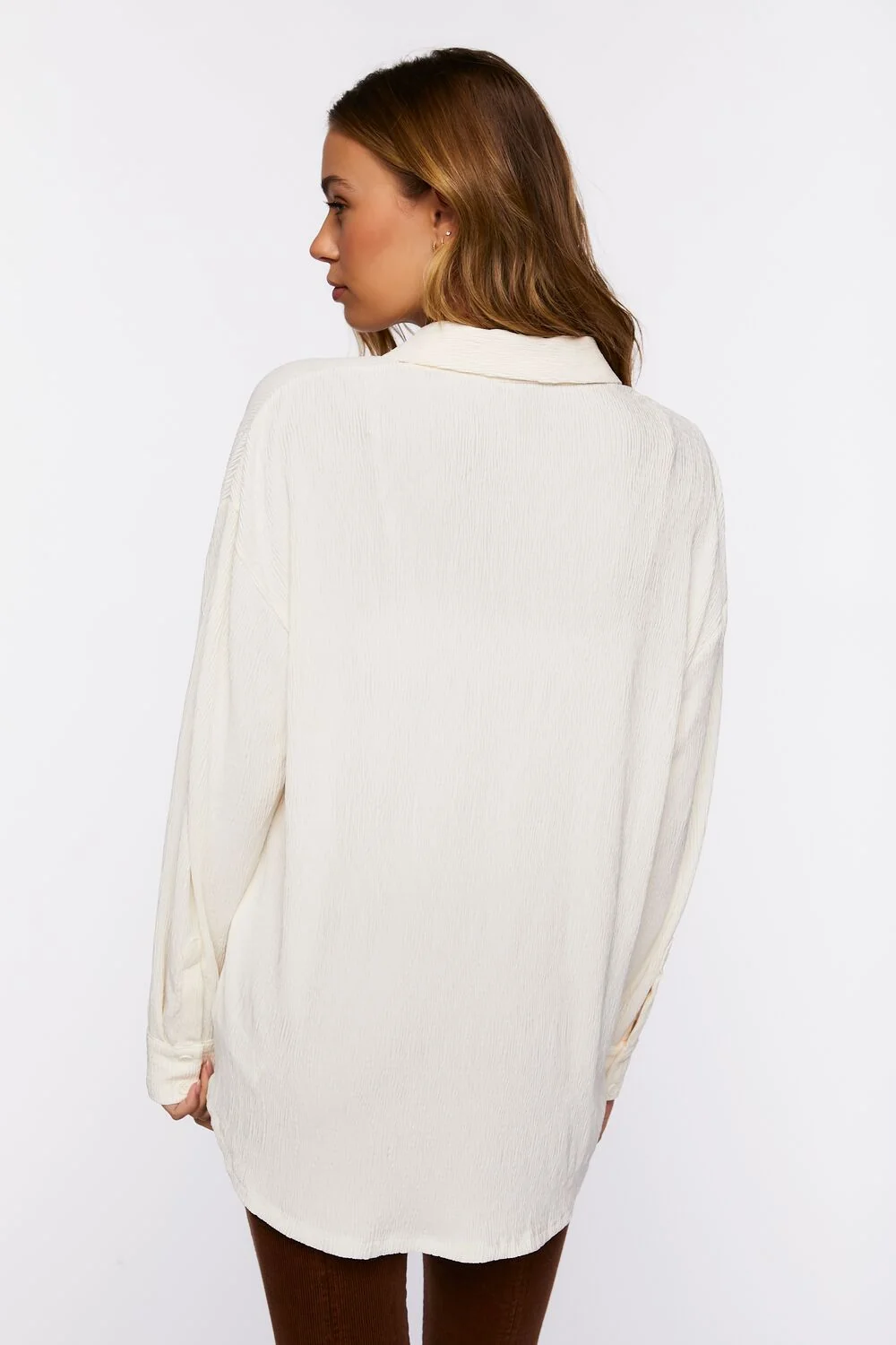 Longline Long-Sleeve Shirt