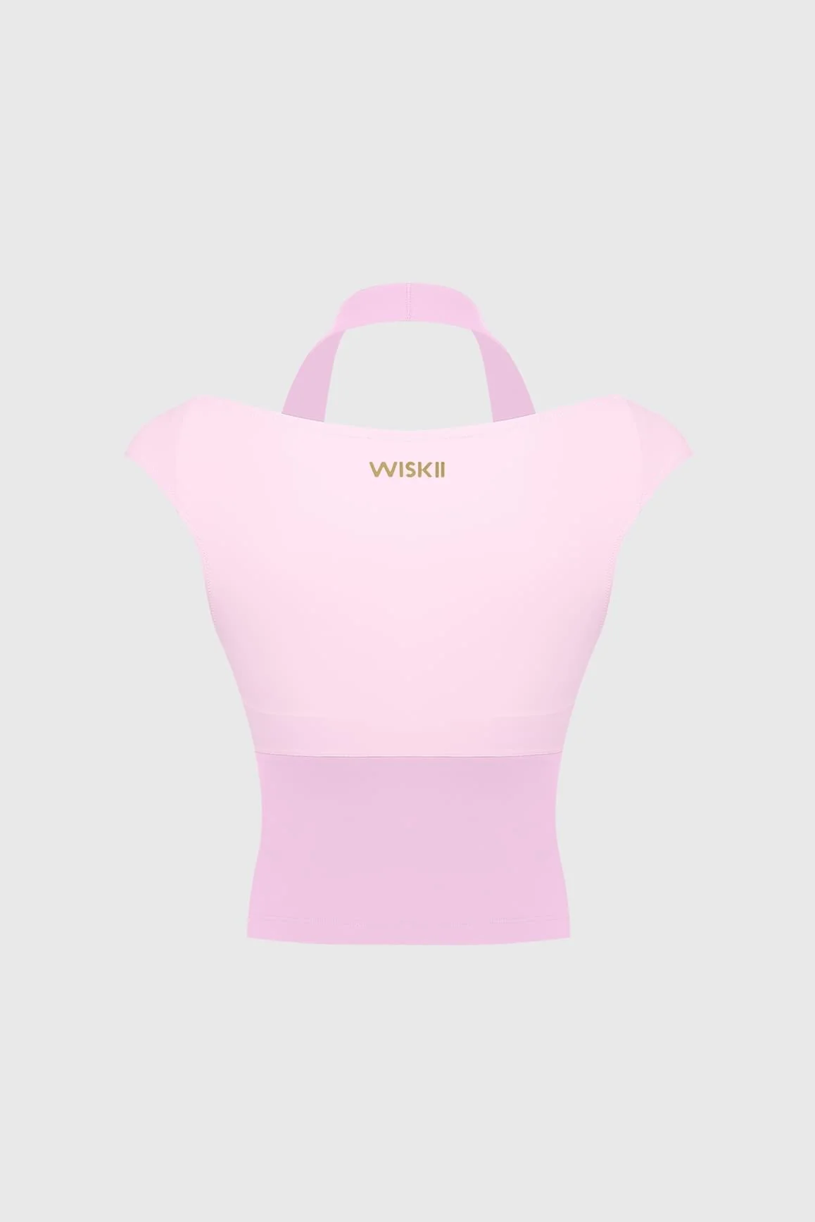 Halter Cap-Sleeve Top