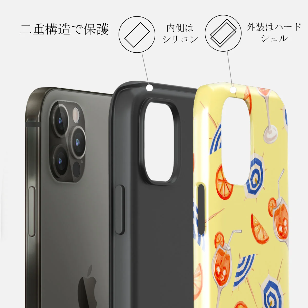 Beach Club - iPhone 12 Pro ケース