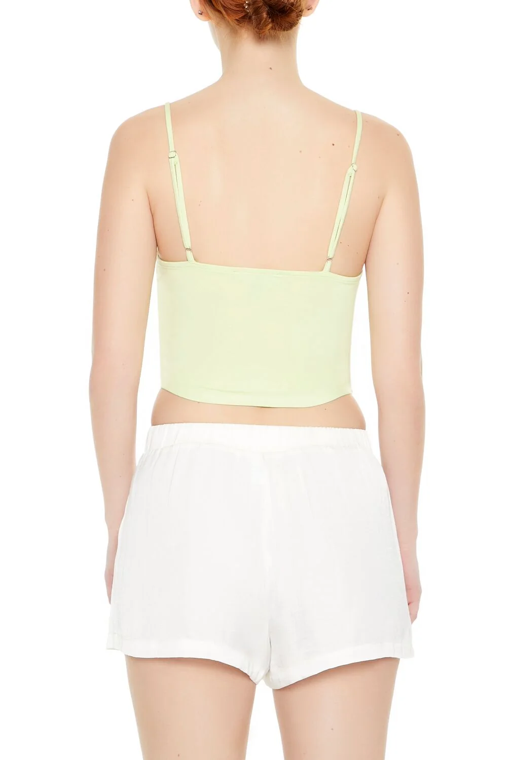 Cropped Dolphin-Hem Cami