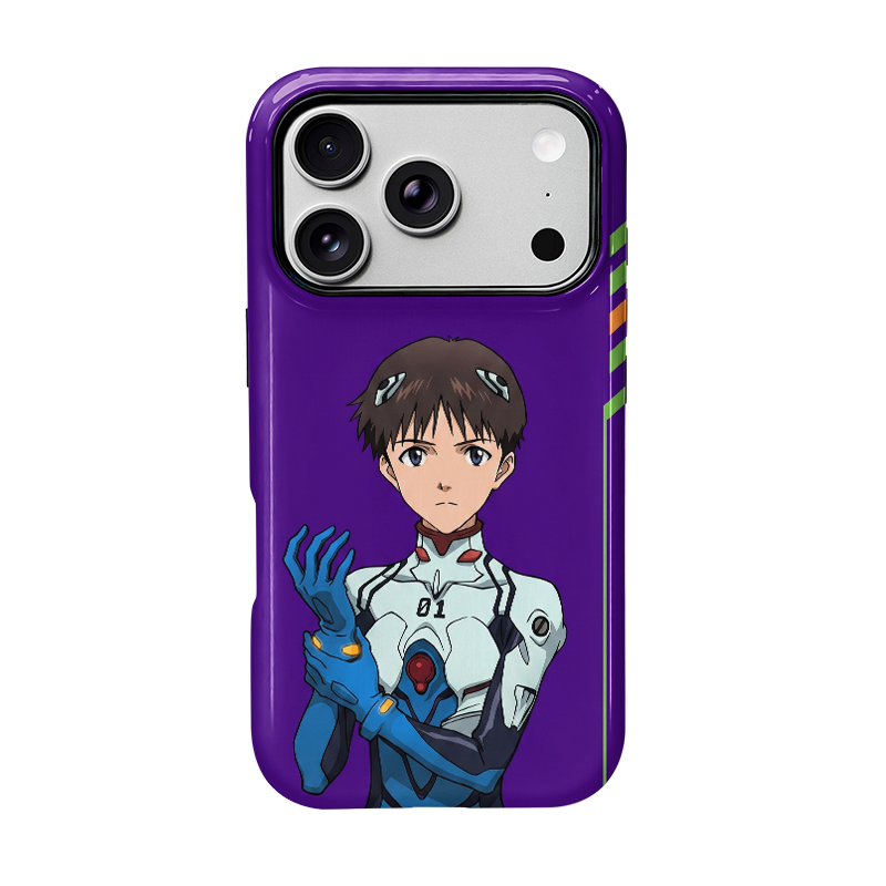 Evangelion Custom Character Phone Case - Shinji Ikari