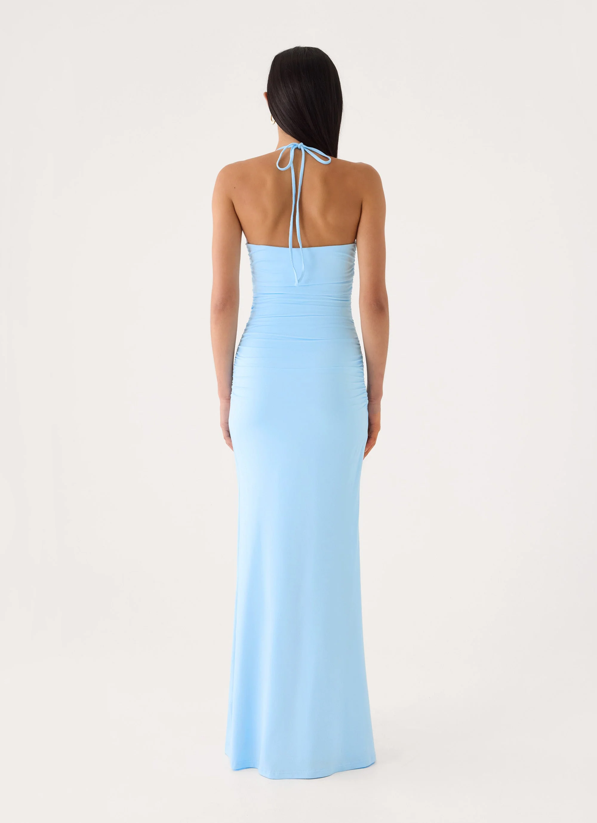 Aminata Maxi Dress - Blue - luluinthesky