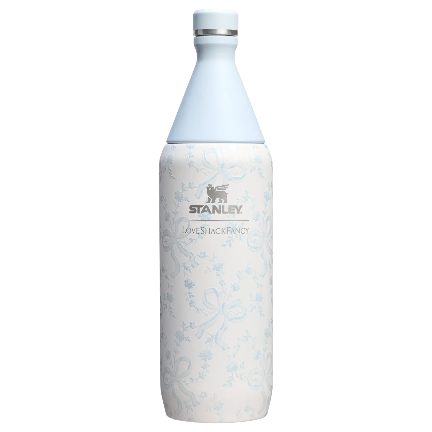 Stanley 1913 x LoveShackFancy Holiday All Day Slim Bottle