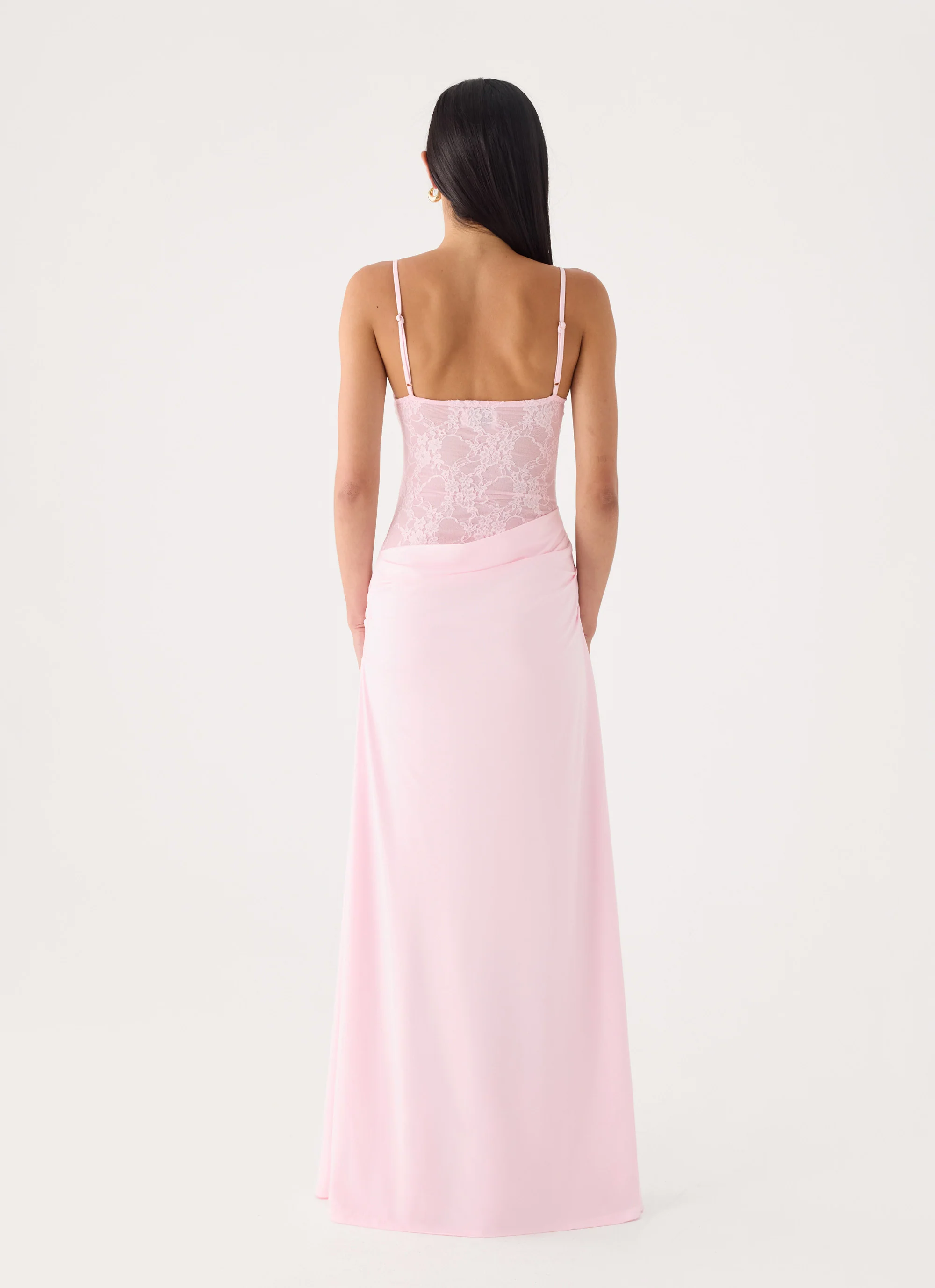 Anabeila Maxi Dress - Pink - FASHION NOB