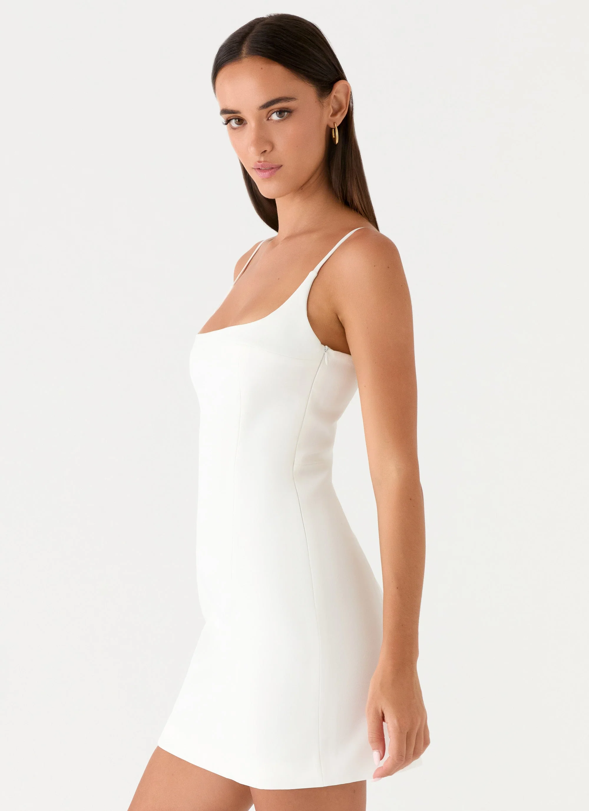 Caelia Mini Dress - White
