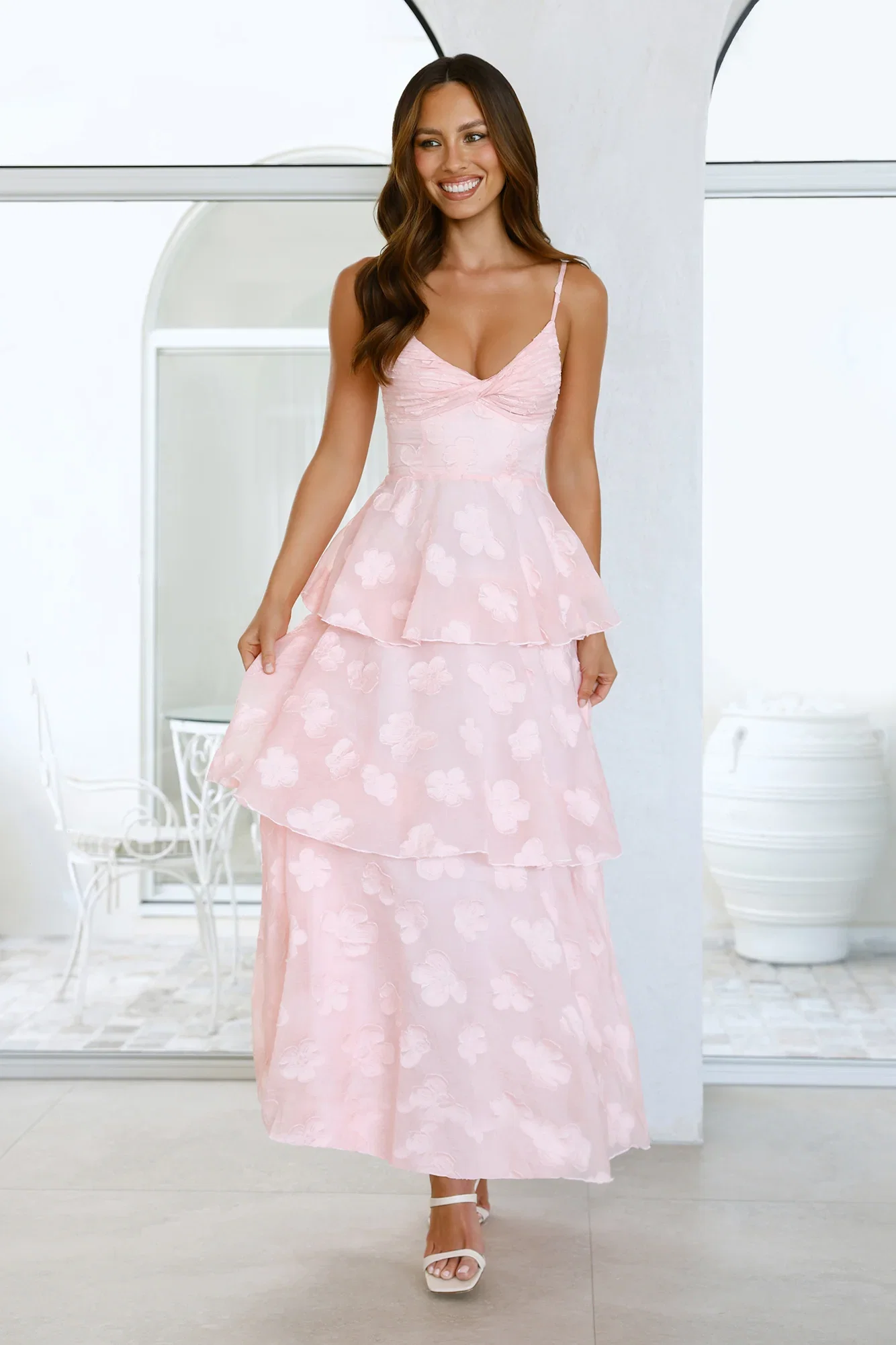 She Loved First Maxi Dress Pink