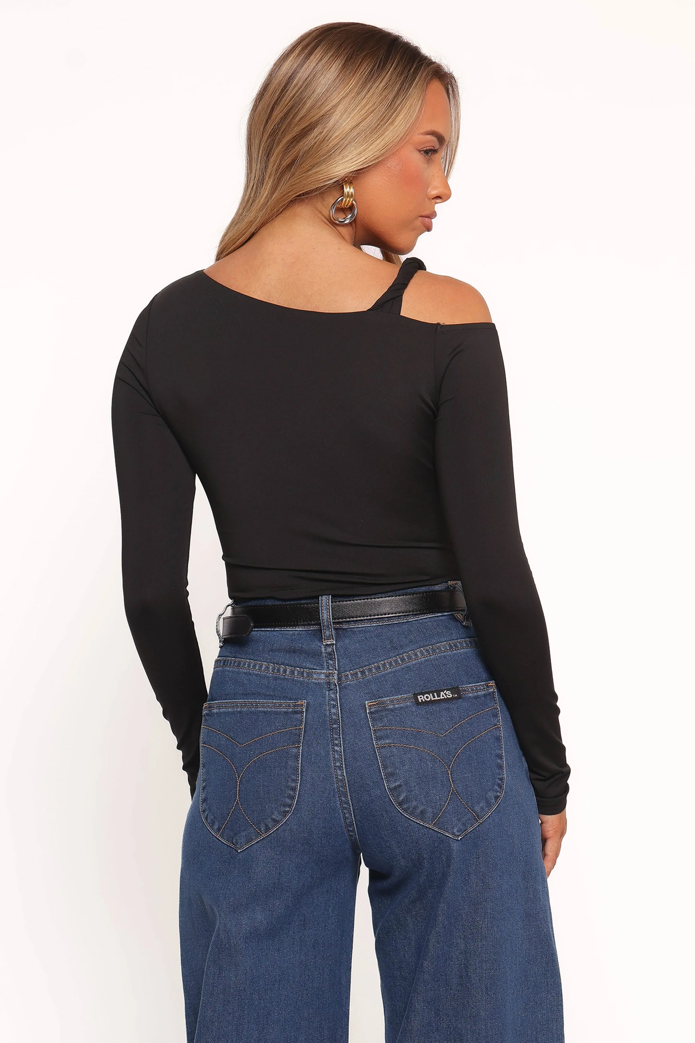 Darma Long Sleeve Top - Black