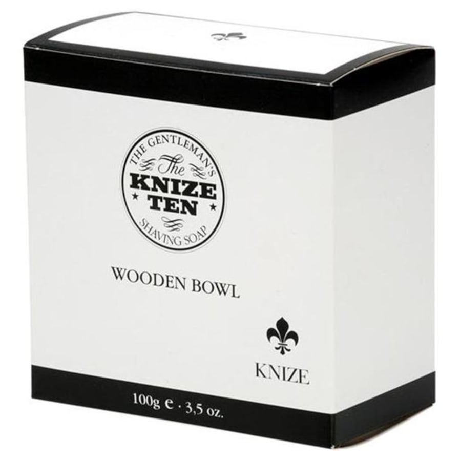 Knize Ten Shaving Soap in Woodbowl