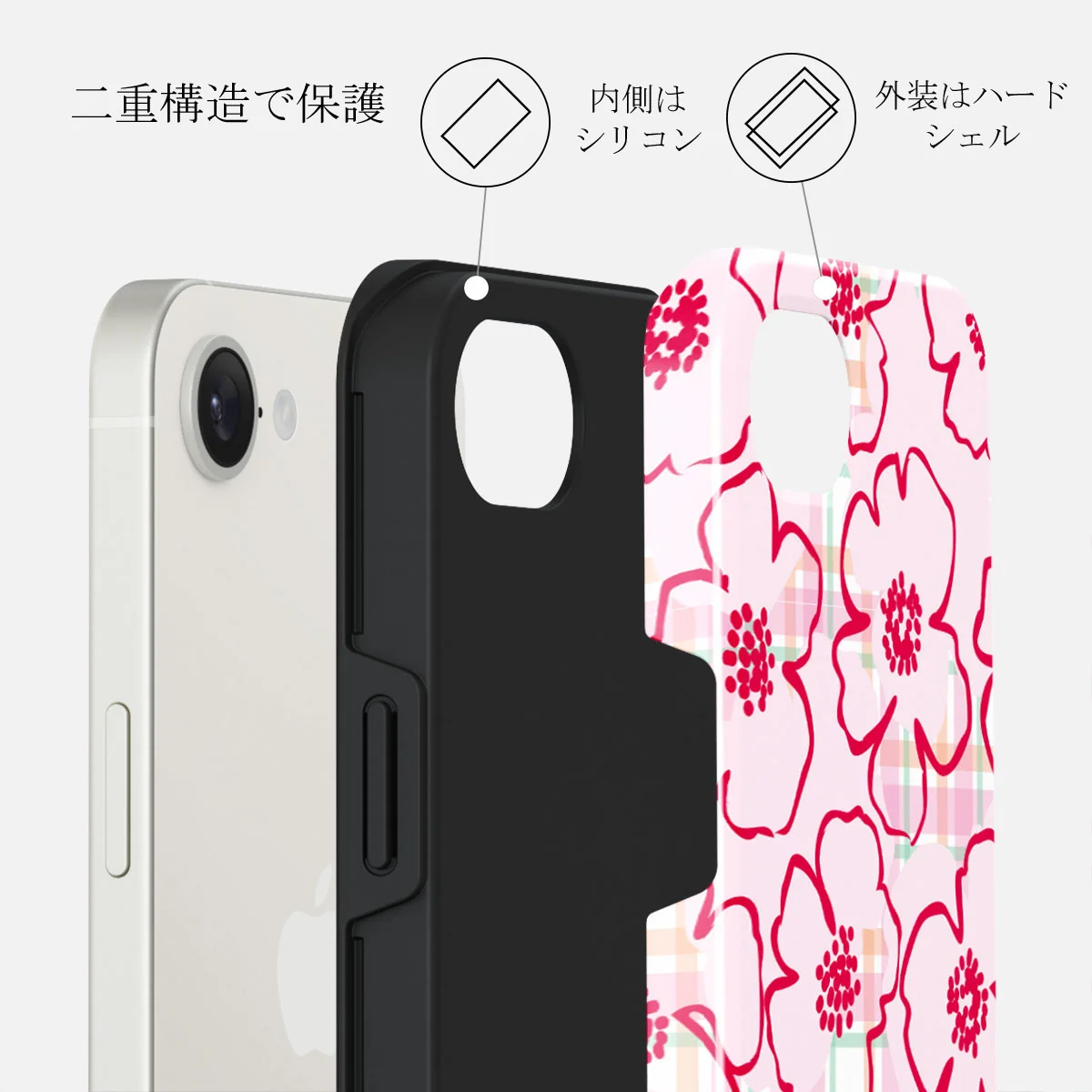 Flower Girl - iPhone 16e ケース