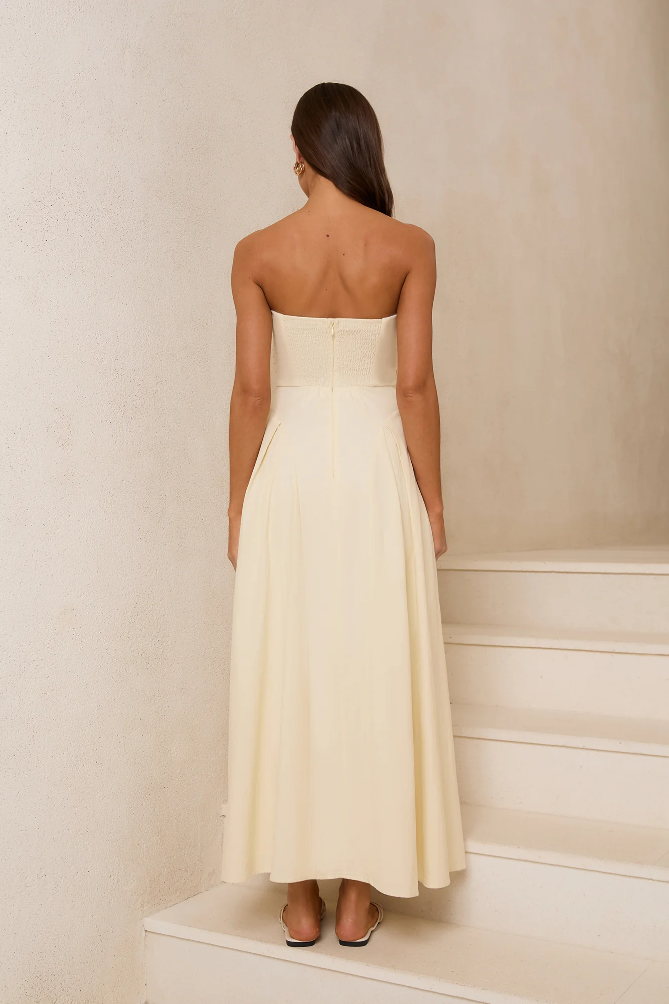 Angel Whispers Maxi Dress Yellow - luluinthesky