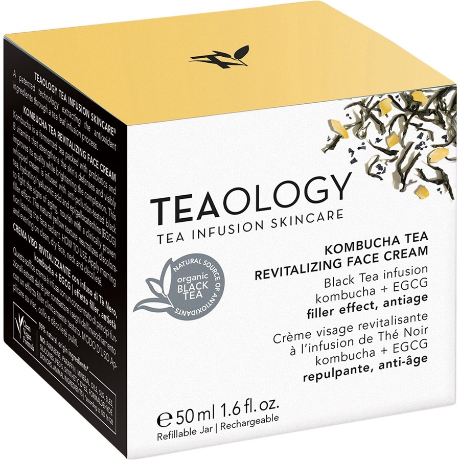 Teaology Pielęgnacja twarzy Kombucha Tea Revitalizing Face Cream