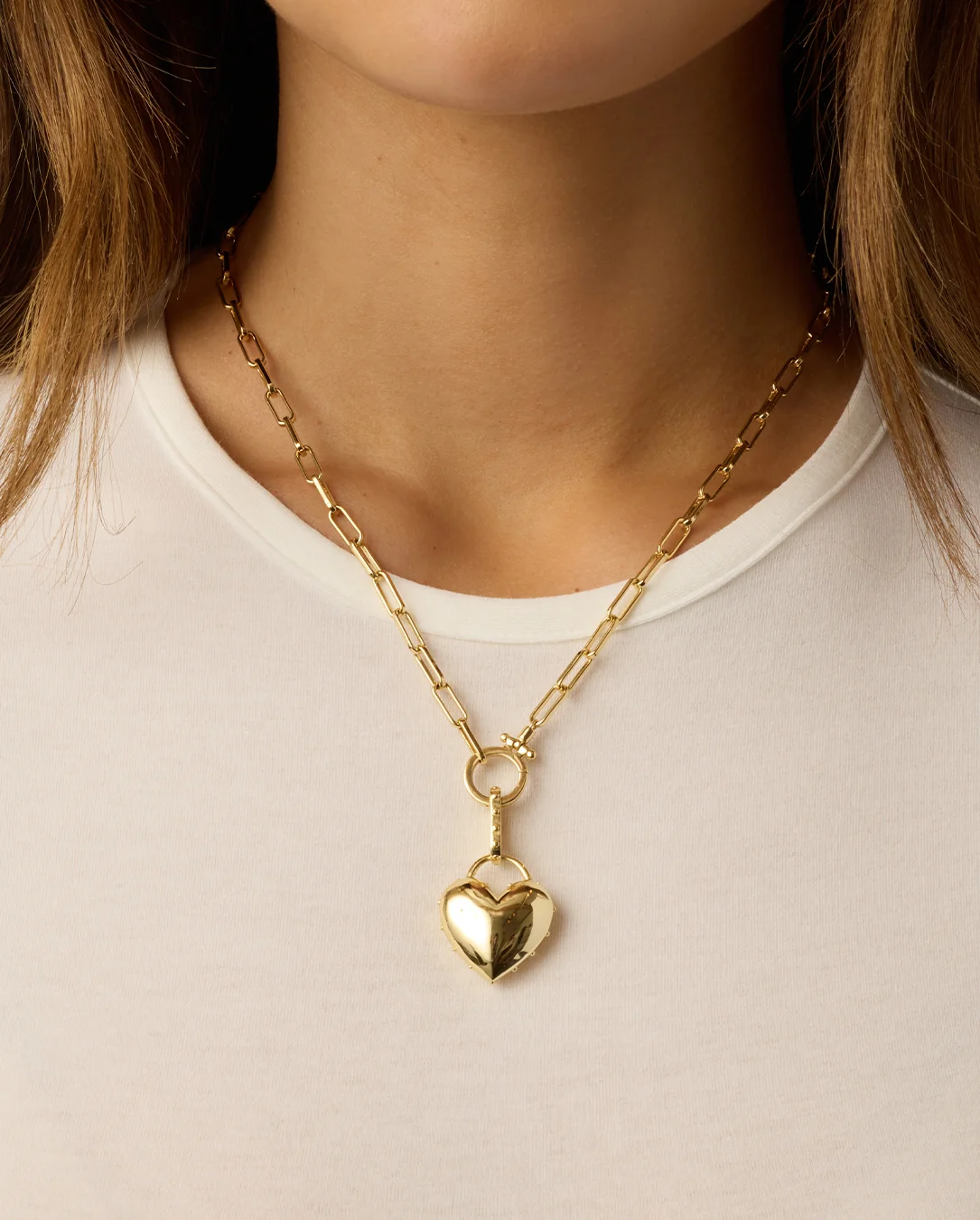 Heart Statement Charm
