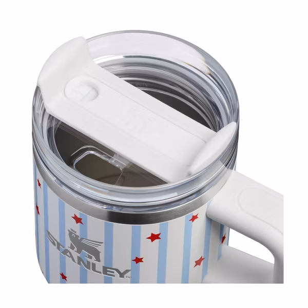 Stanley 20 oz Stainless Steel H2.0 FlowState Quencher Tumbler Blue Starry Stripes